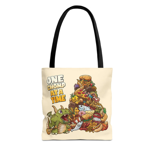 Baby Dragon's Feast - Tote Bag