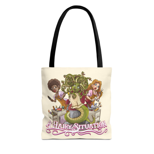 Medusa's Hairy Situation - Tote Bag