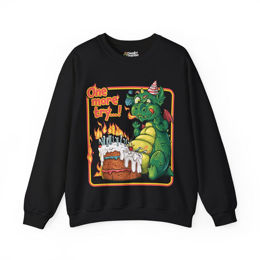 Dragon's Birthday Blowout - Sweatshirt - GeekyGearing