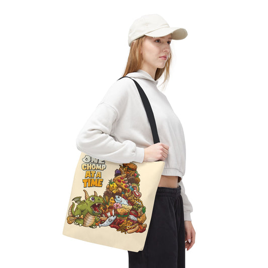 Baby Dragon's Feast - Tote Bag