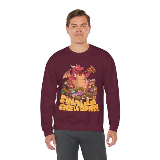 Dragon's Chewsday Feast - Sweatshirt - GeekyGearing