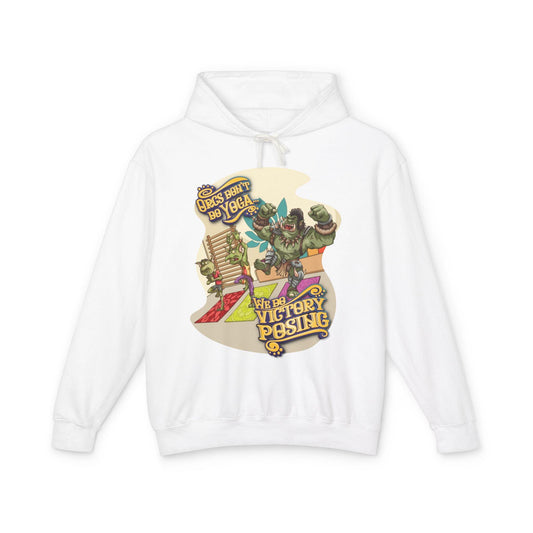 Orcs Don't Do Yoga - Hoodie - GeekyGearing