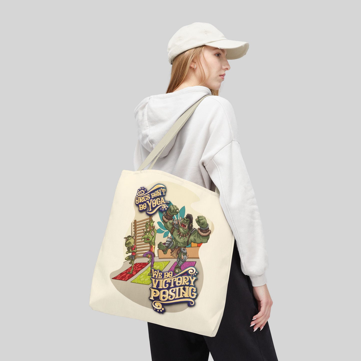 Orcs Don't Do Yoga - Tote Bag