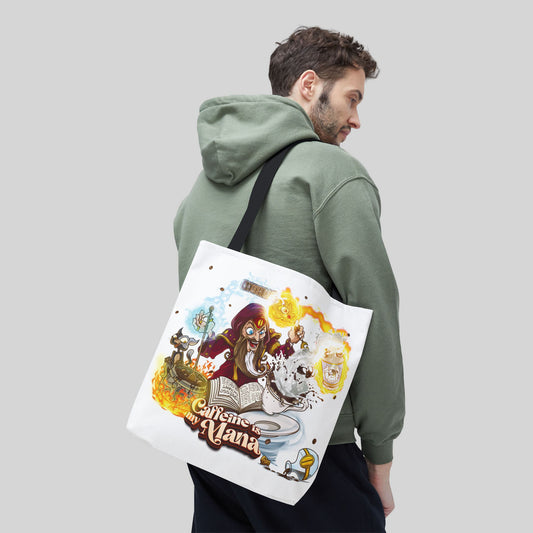 Caffeine Is My Mana - Tote Bag