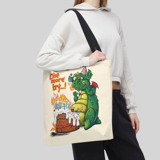 Dragon's Birthday Blowout - Tote Bag