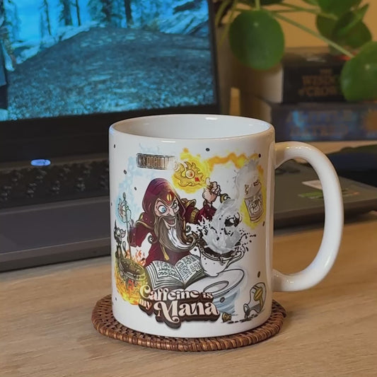 Caffeine Is My Mana - Mug