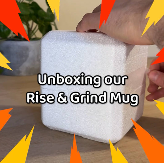 Unboxing our GeekyGearing 'Rise & Grind' Mug