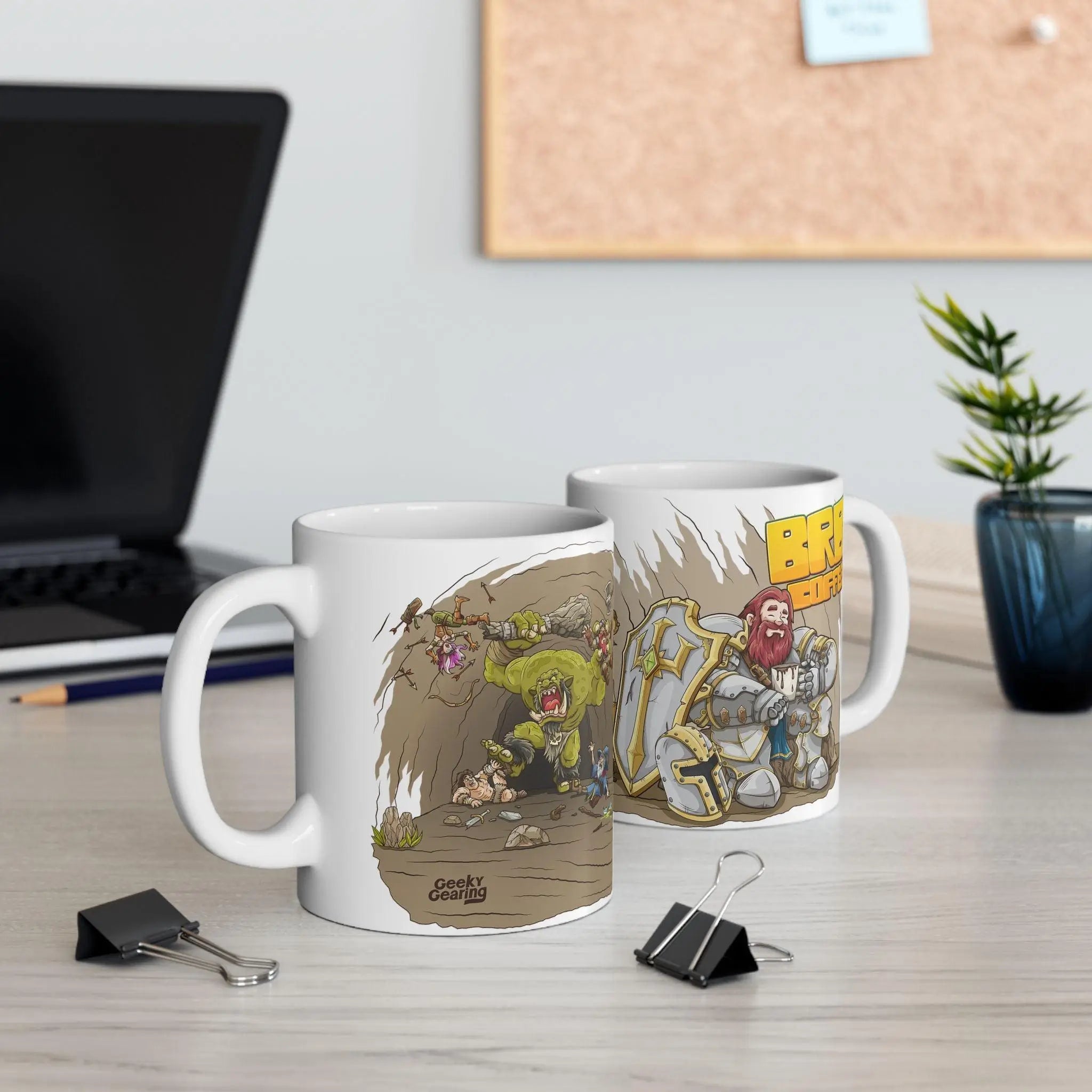 Knight's Coffee Break - 11 oz Mug - GeekyGearing