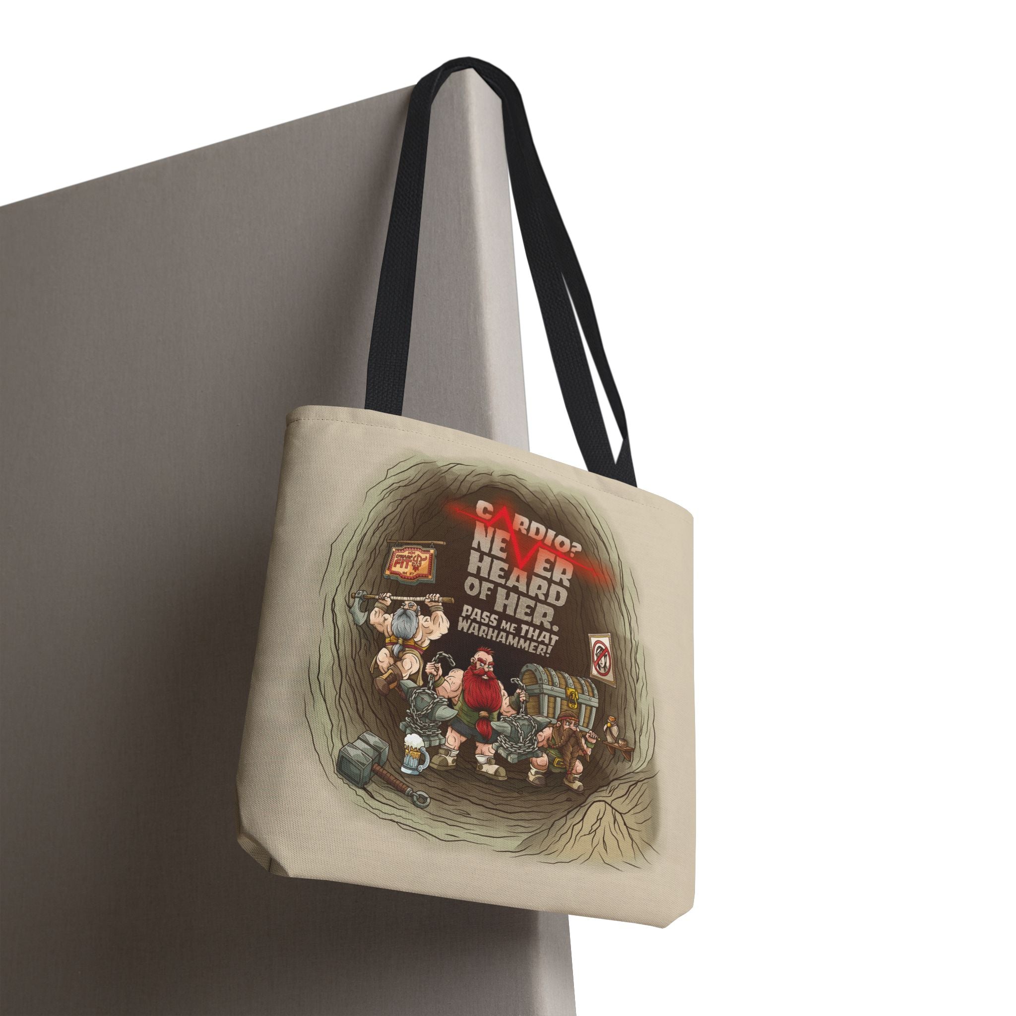 Cardio? Never Heard of Her - Tote Bag