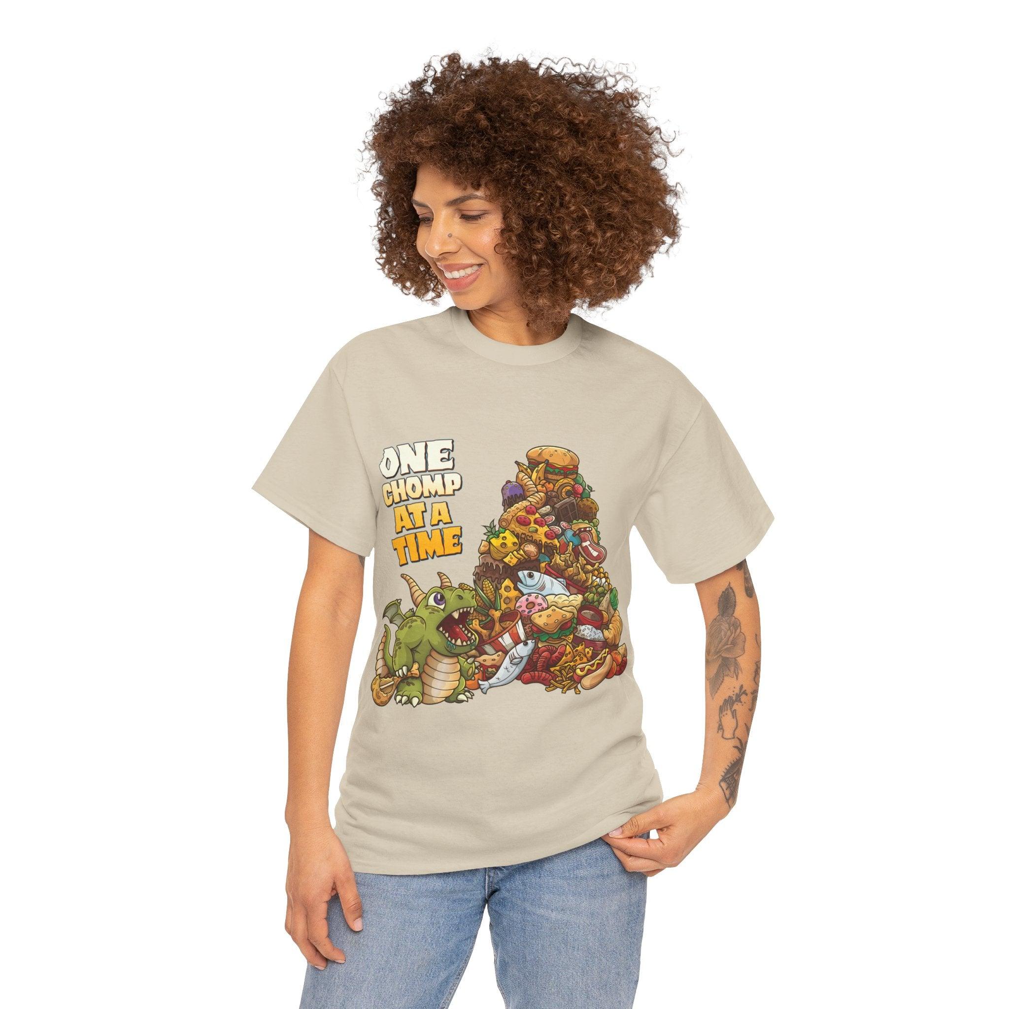 Baby Dragon's Feast - T-Shirt - GeekyGearing