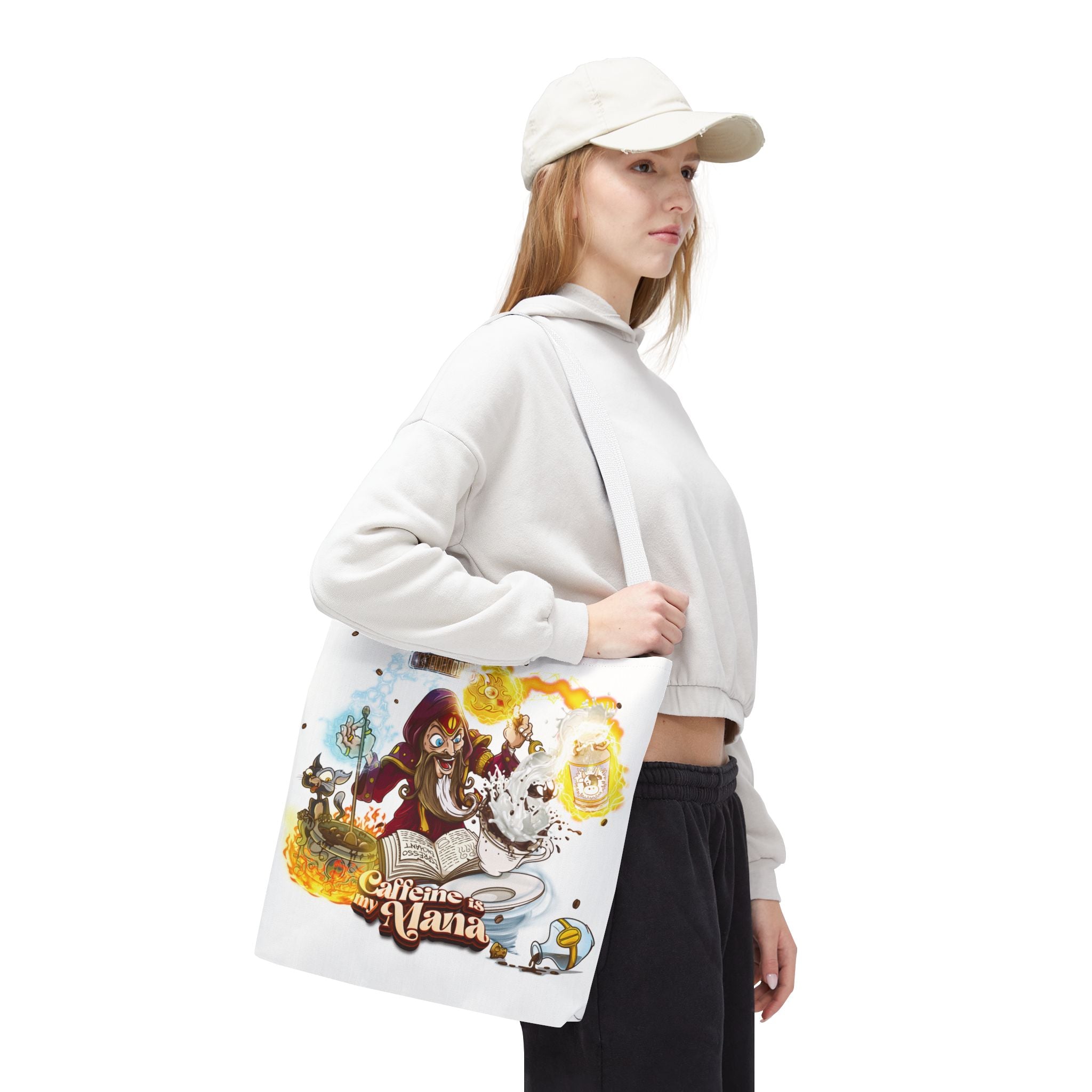 Caffeine Is My Mana - Tote Bag