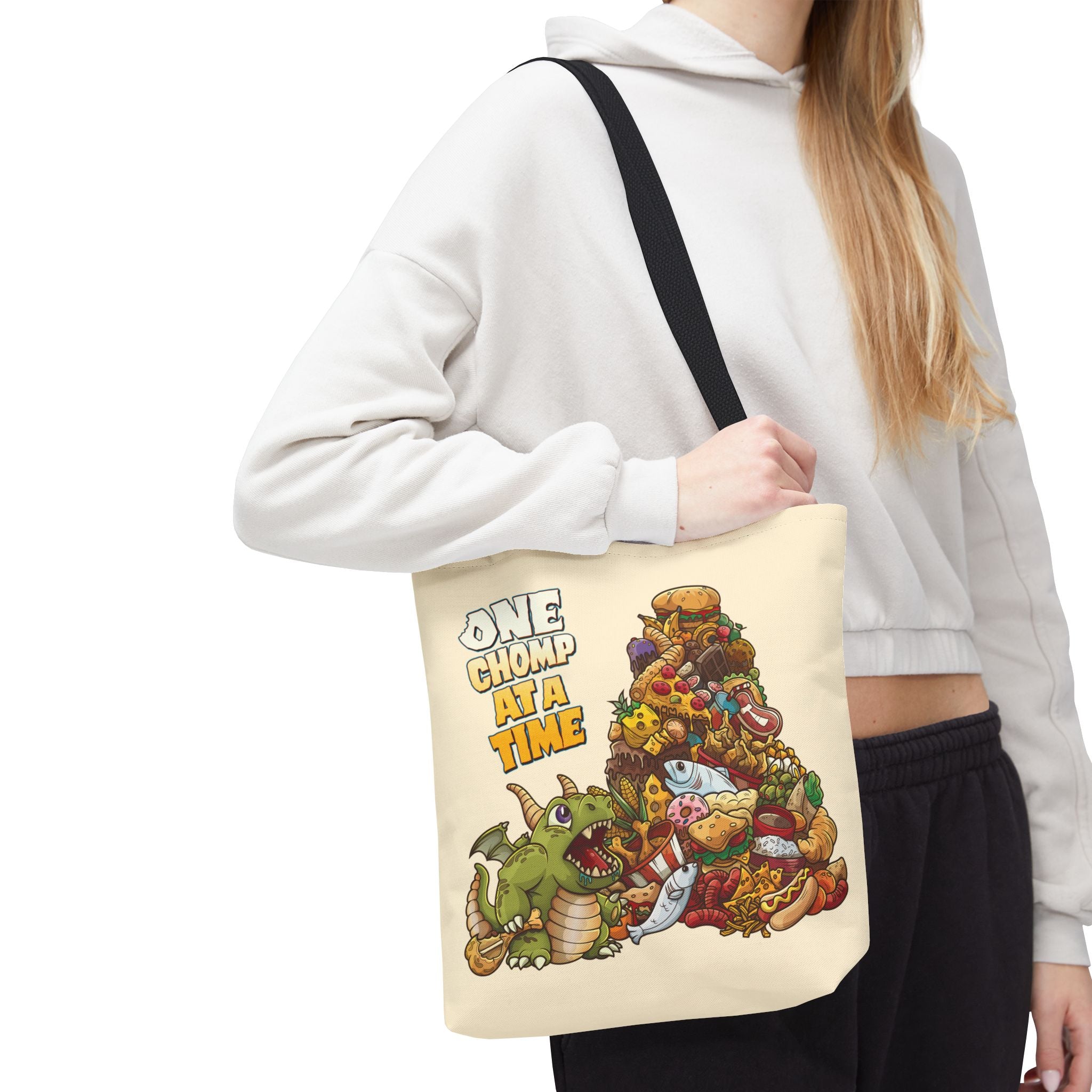 Baby Dragon's Feast - Tote Bag