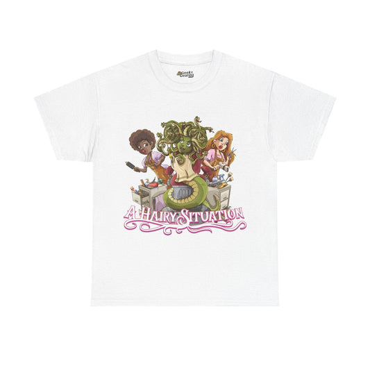 Medusa's Hairy Situation - T-Shirt - GeekyGearing