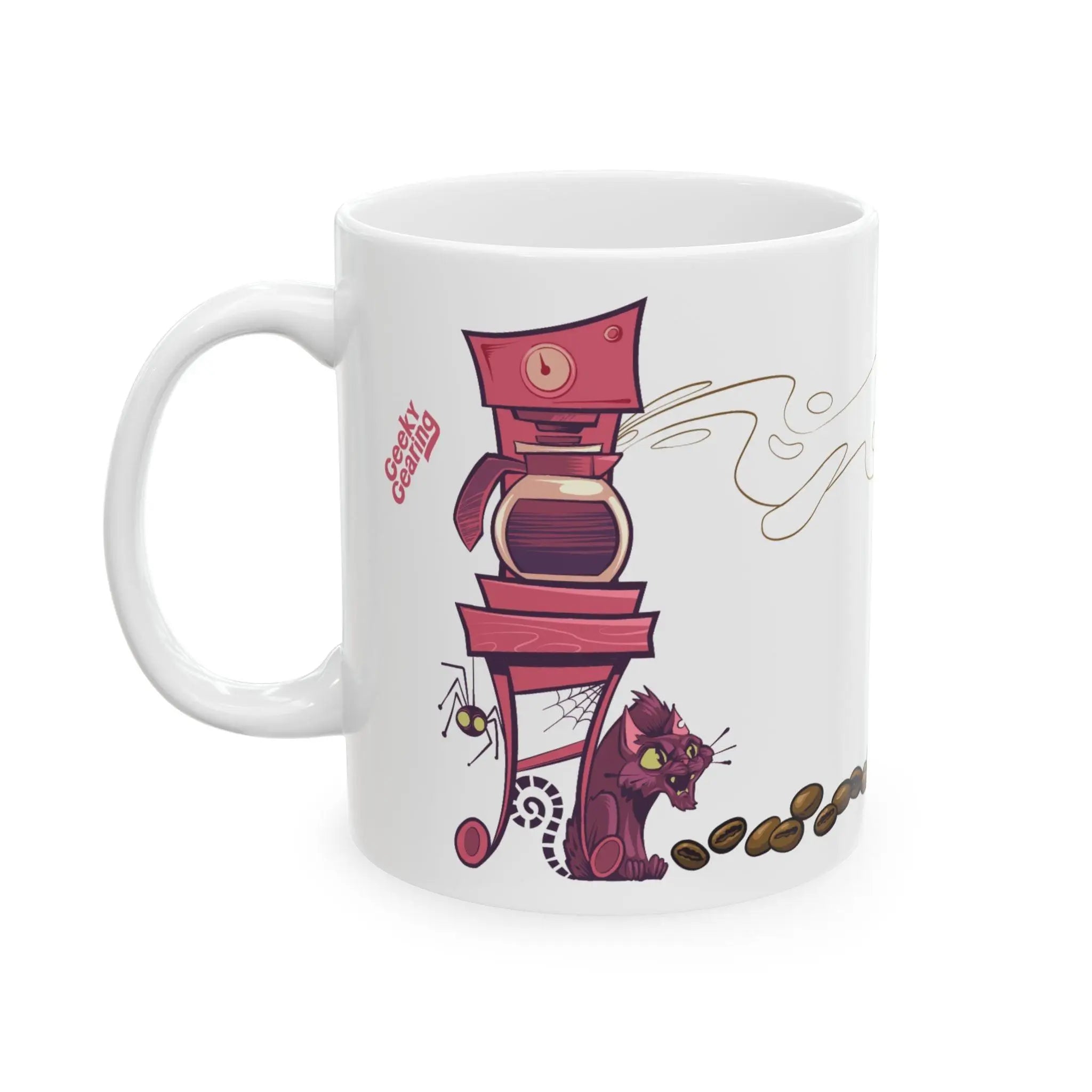 Decaf is for the Living - Mug - GeekyGearing