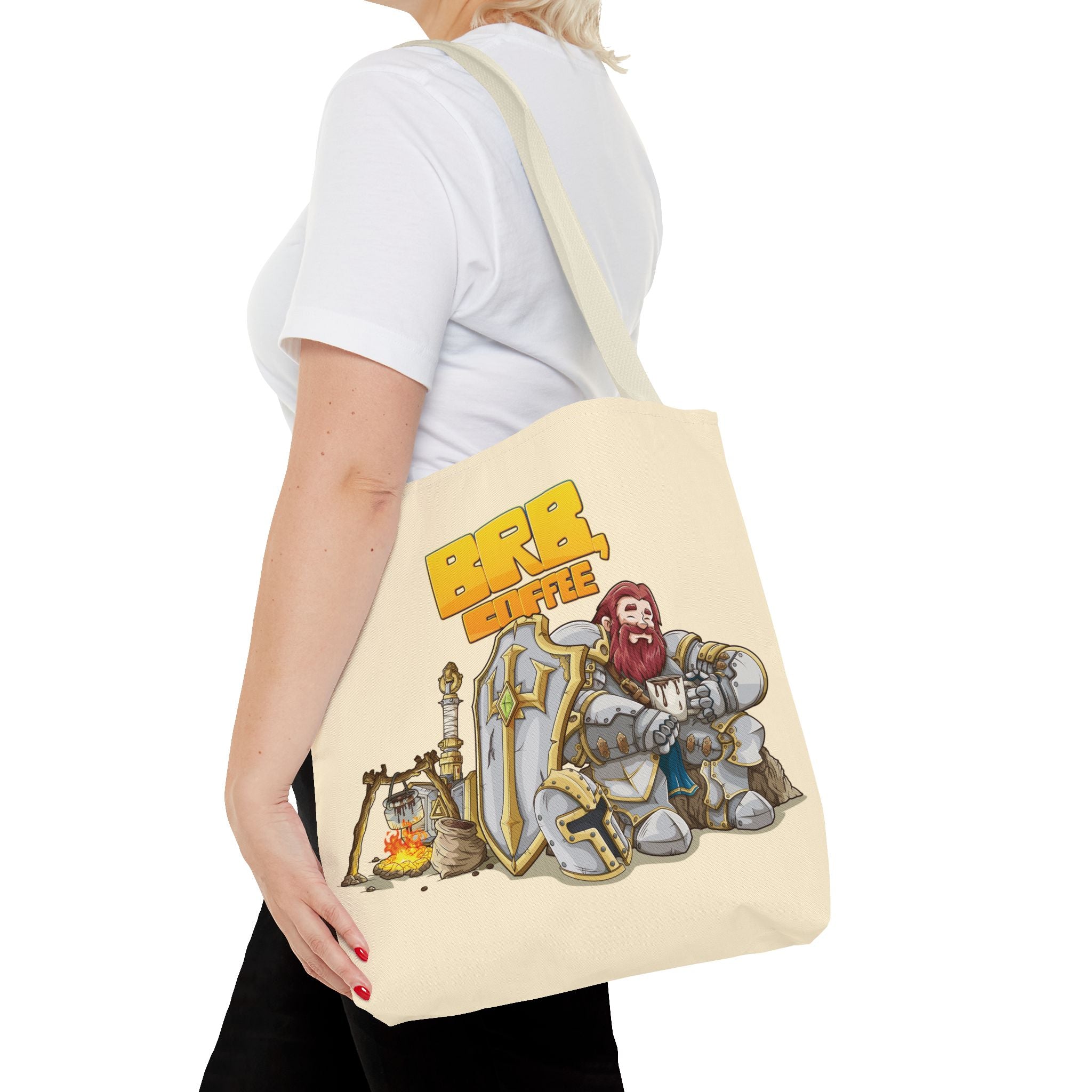 Knight's Coffee Break - Tote Bag