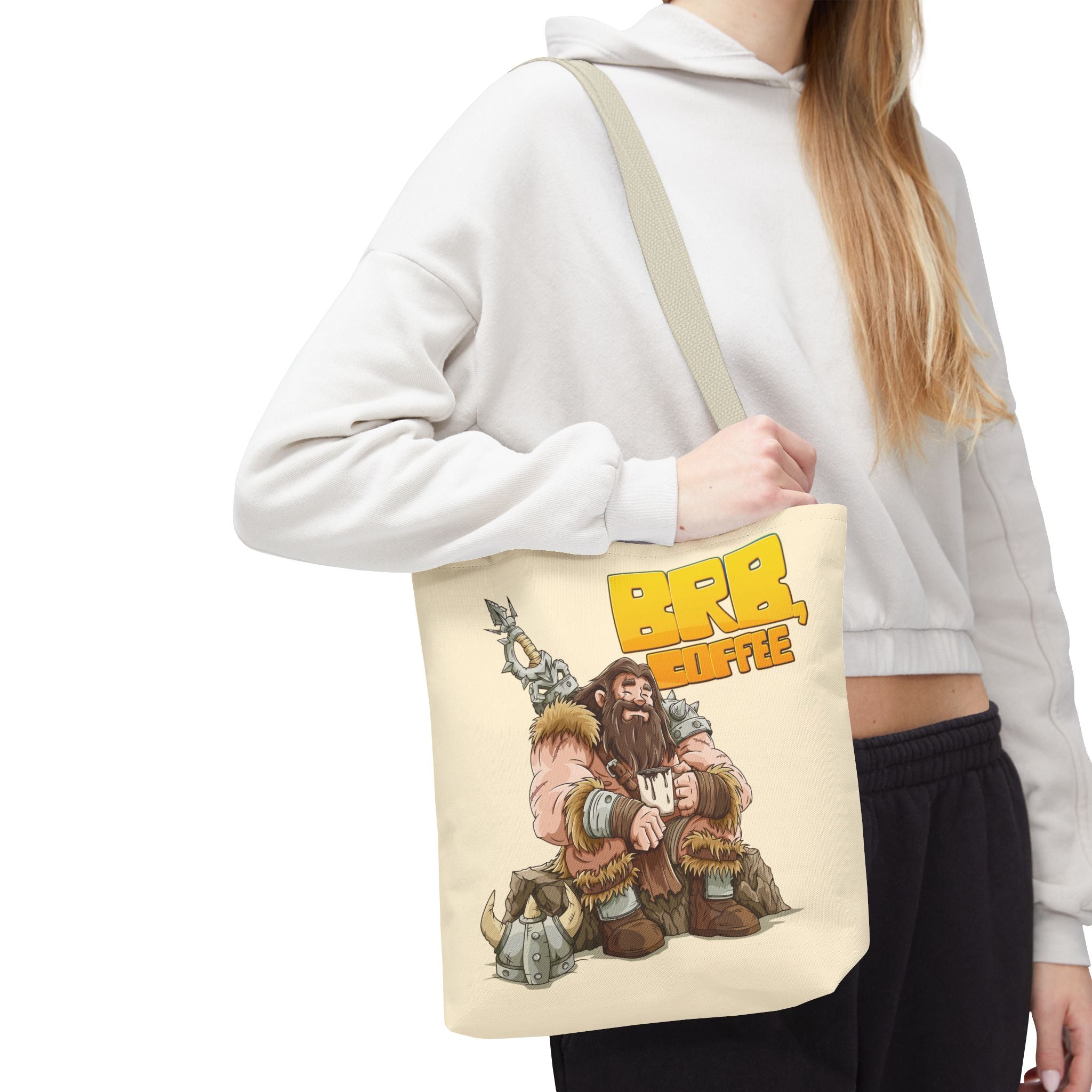 Barbarian's Coffee Break - Tote Bag