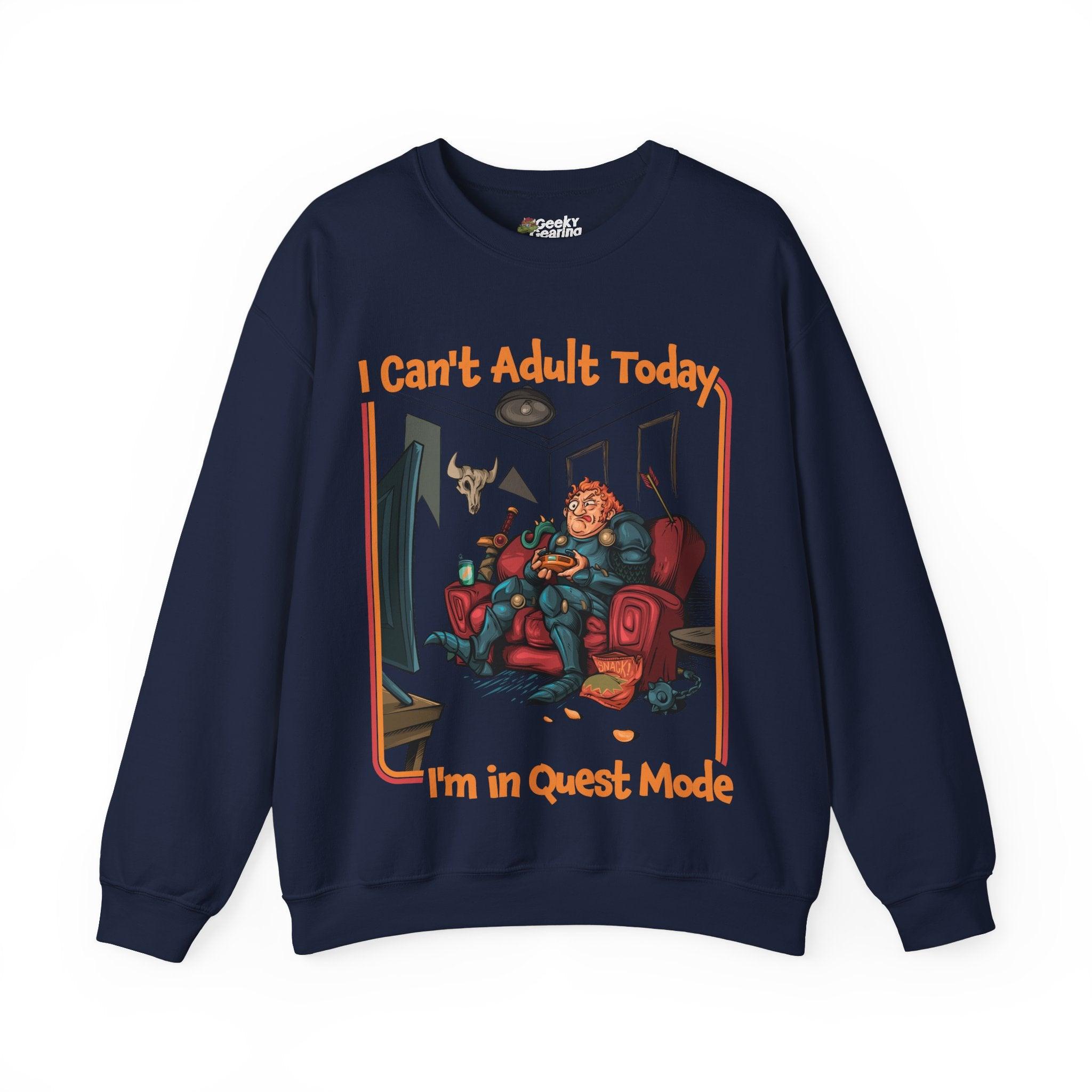 Quest Mode: Activated - Sweatshirt - GeekyGearing