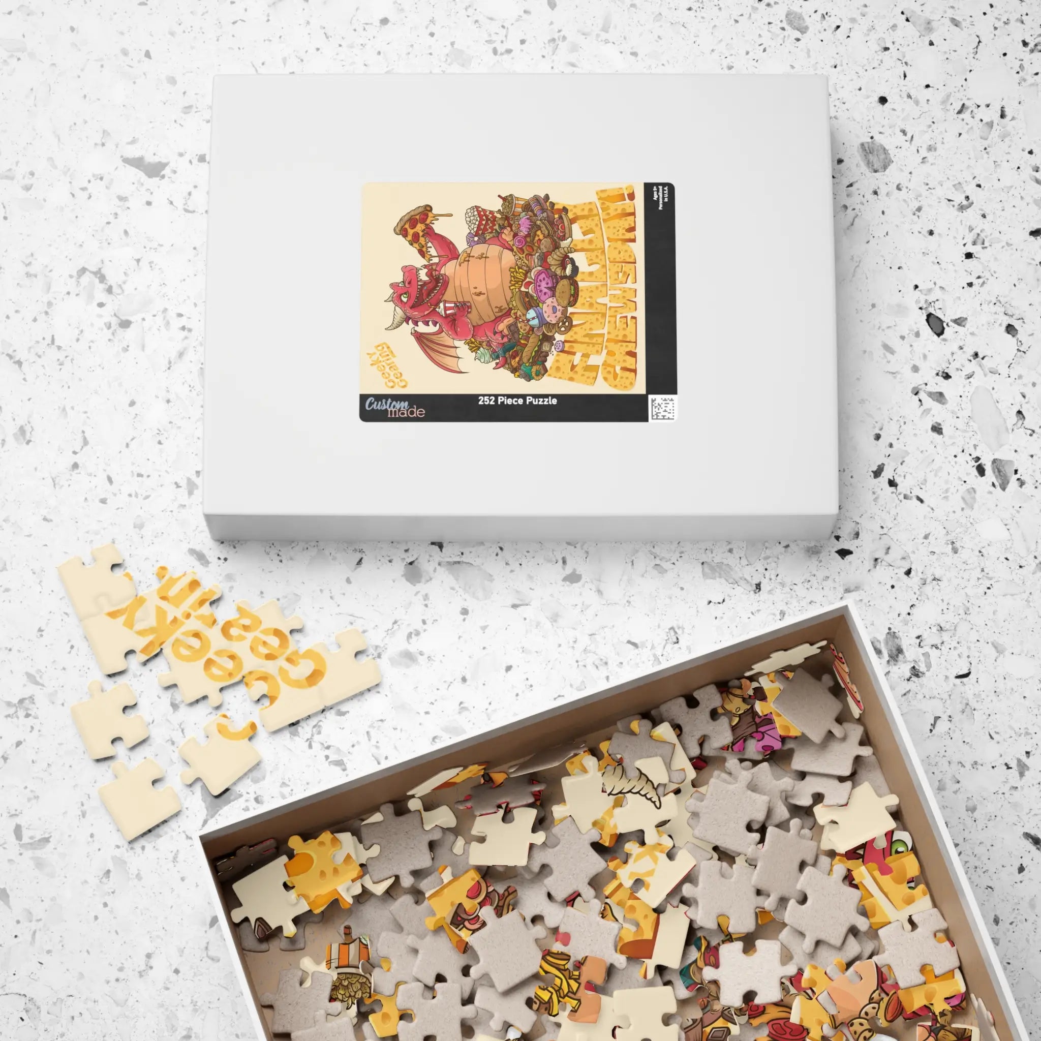 Dragon's Chewsday Feast - Jigsaw Puzzle
