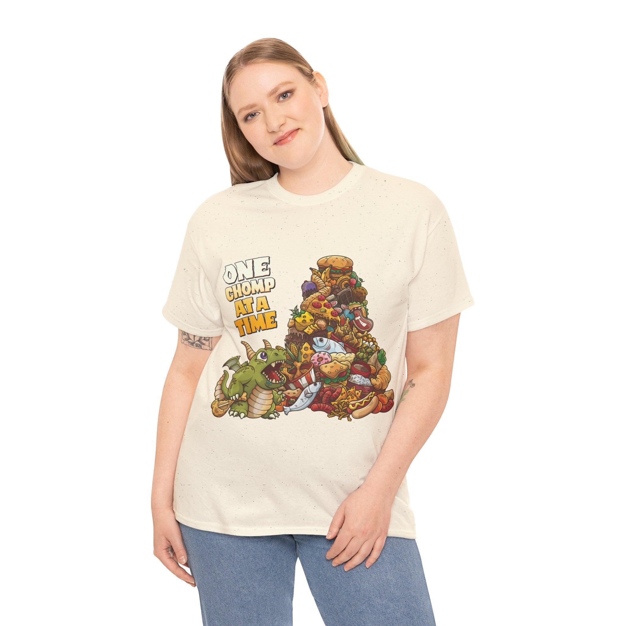 Baby Dragon's Feast - T-Shirt - GeekyGearing