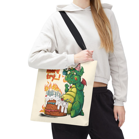Dragon's Birthday Blowout - Tote Bag