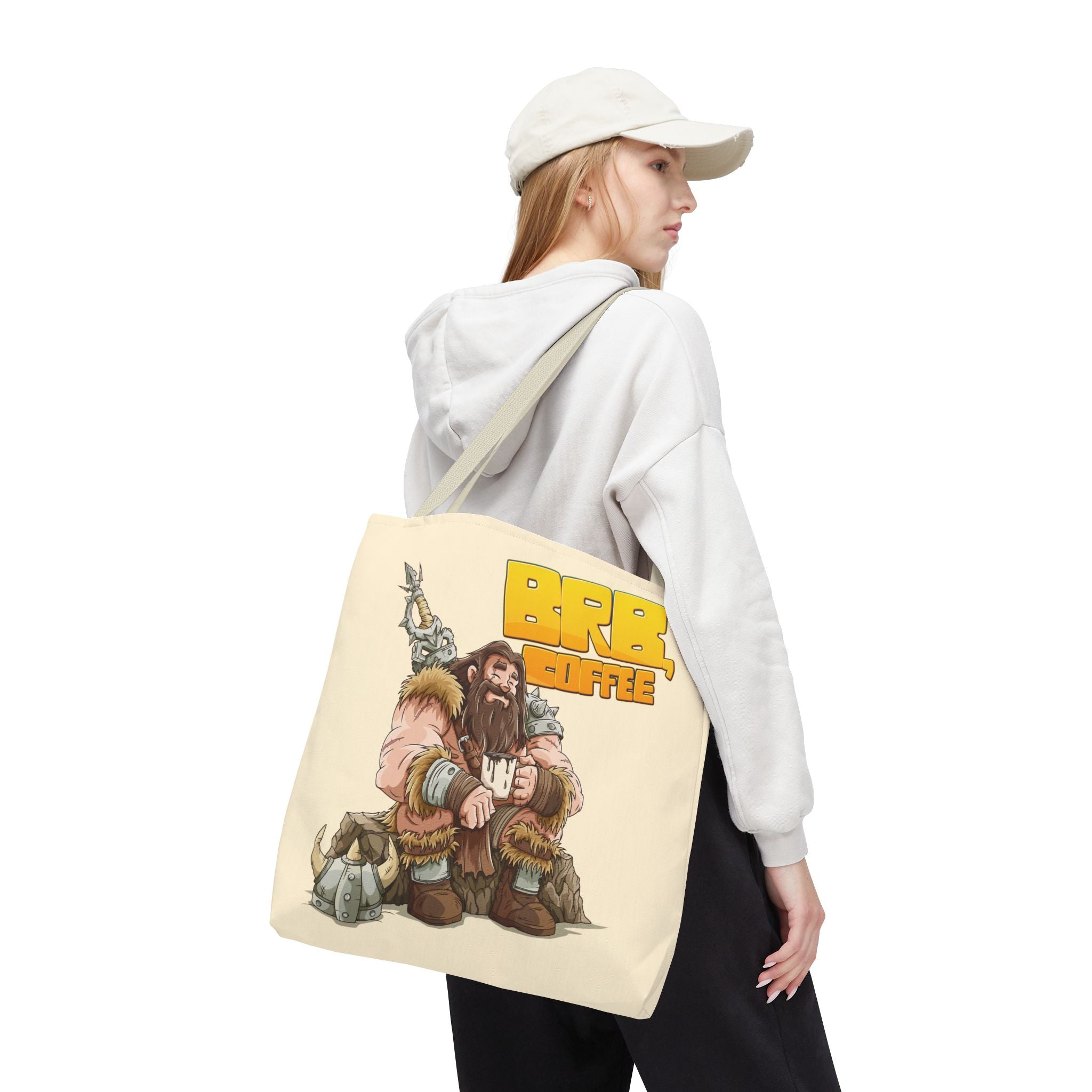Barbarian's Coffee Break - Tote Bag