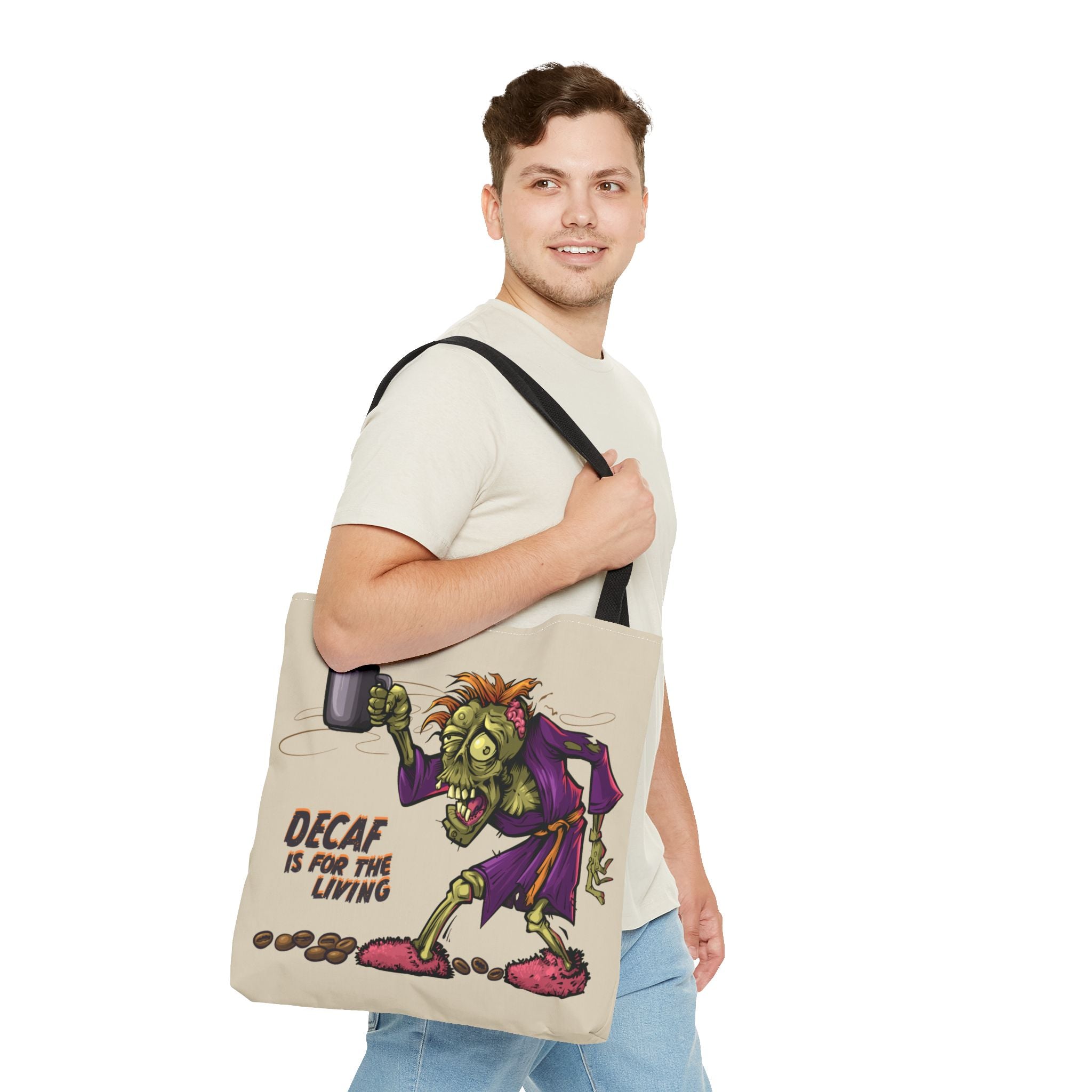 Decaf is for the Living - Tote Bag