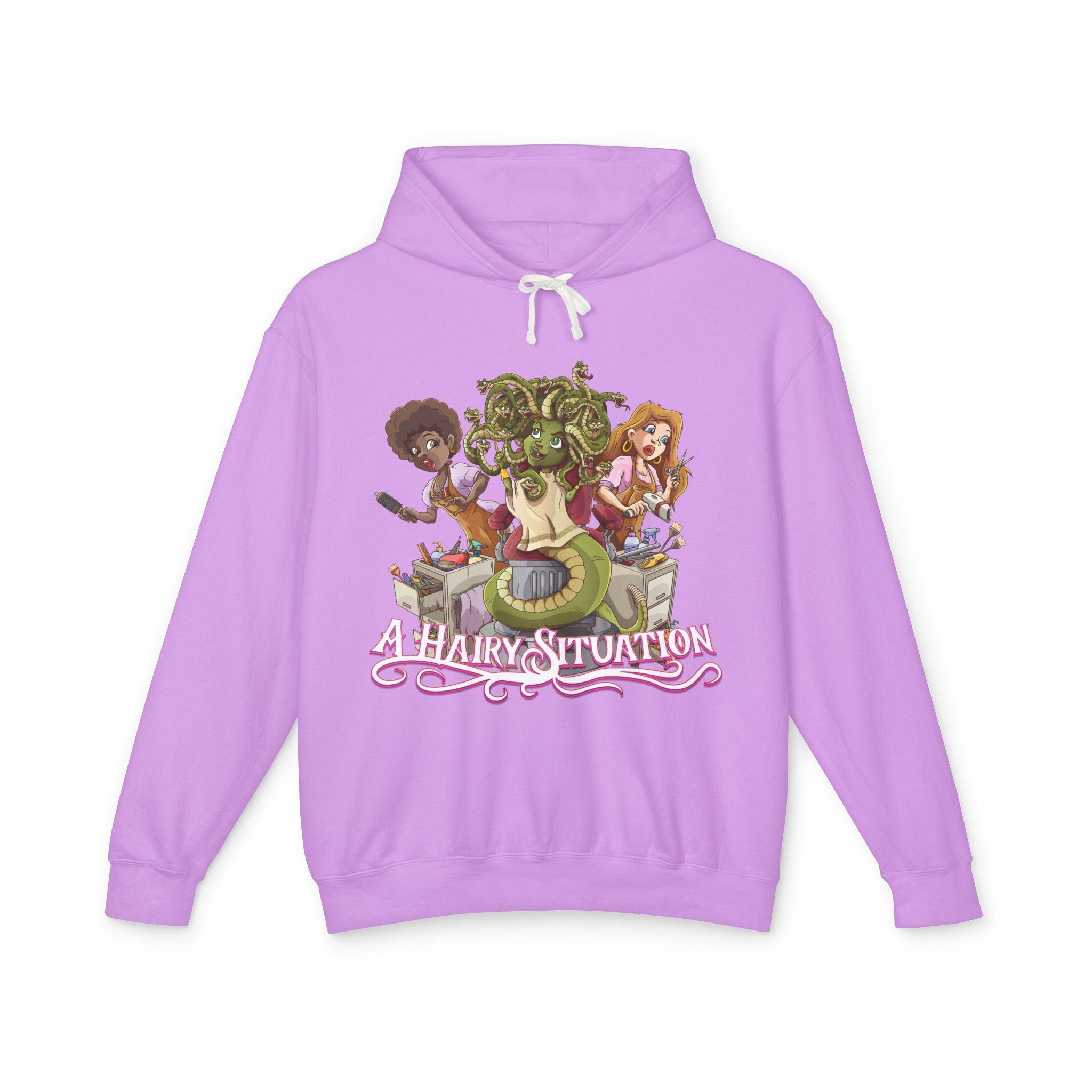 Medusa's Hairy Situation - Hoodie - GeekyGearing