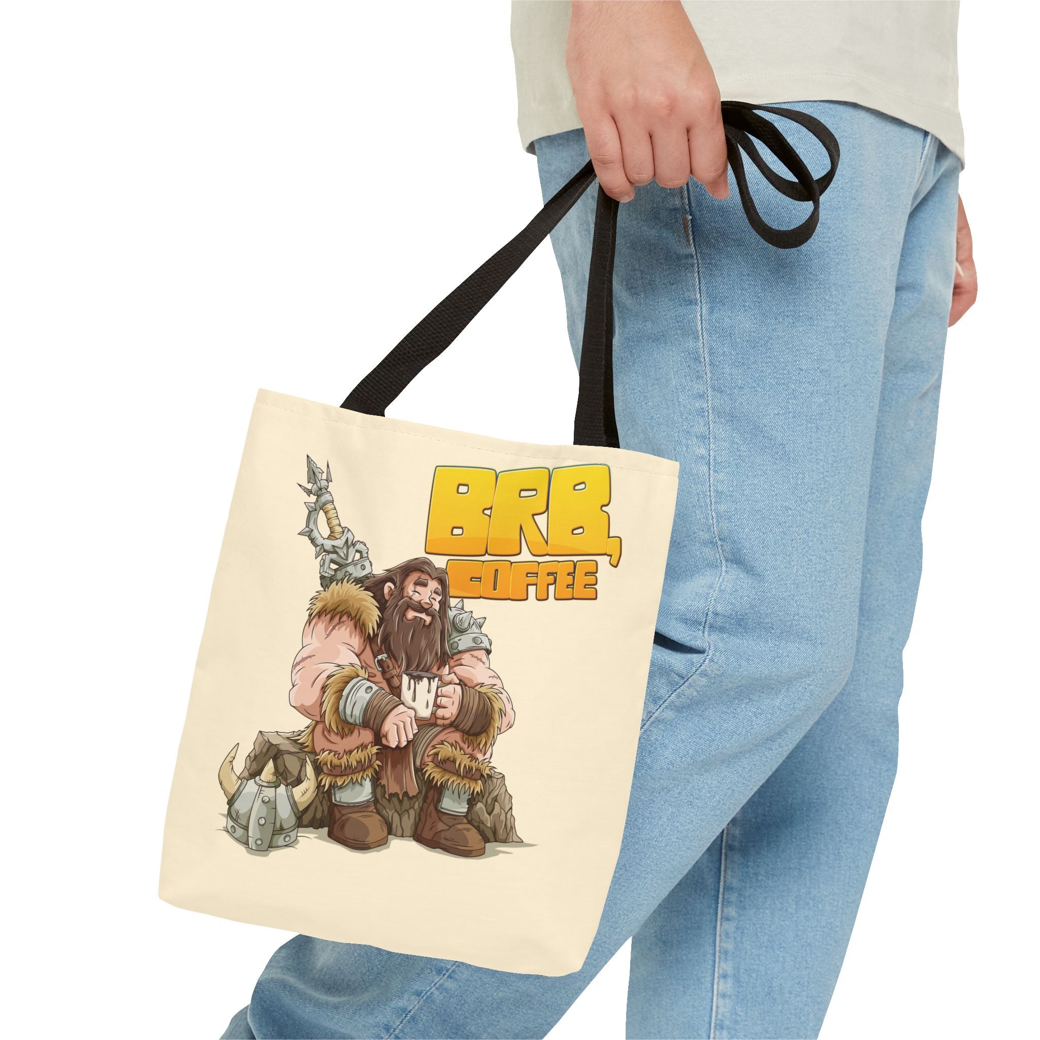 Barbarian's Coffee Break - Tote Bag