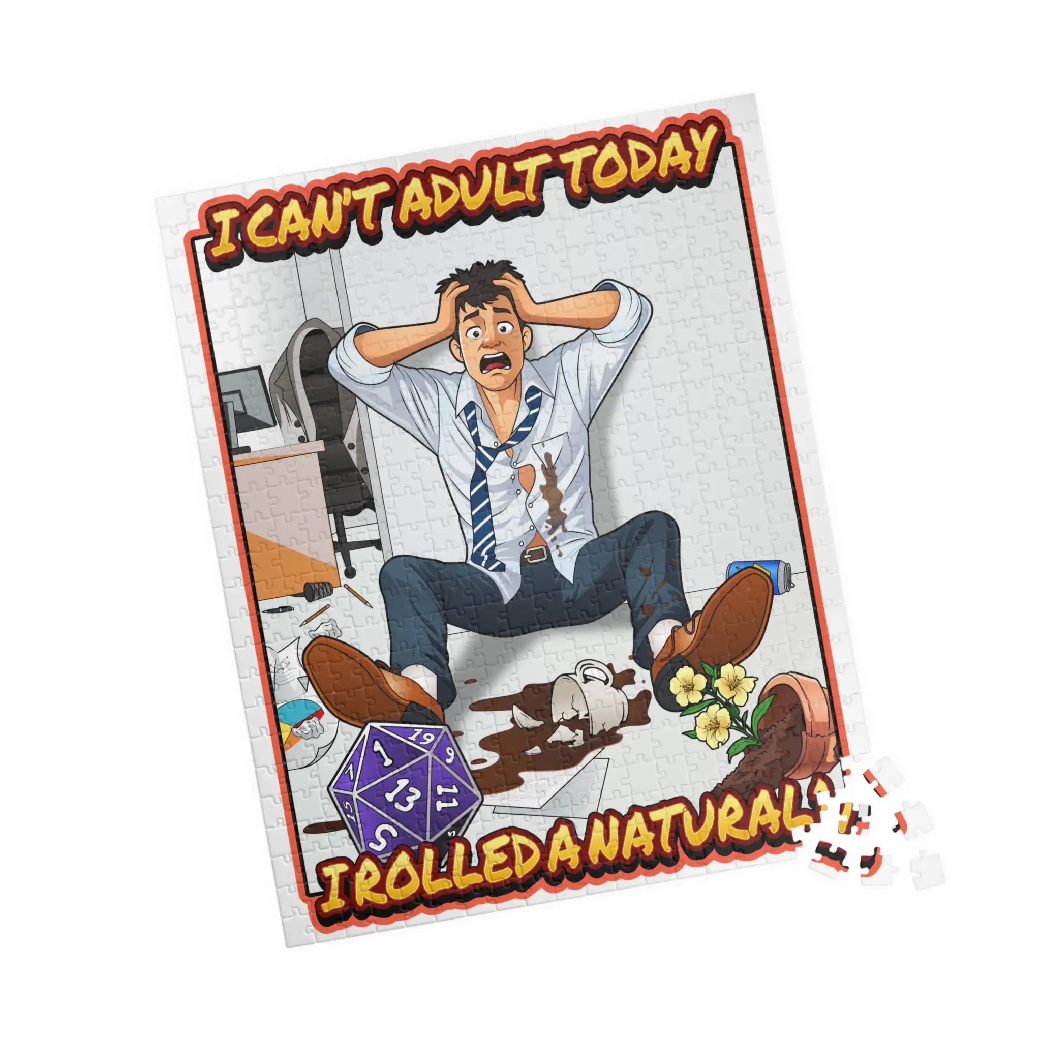Critical Fail Roll - Jigsaw Puzzle