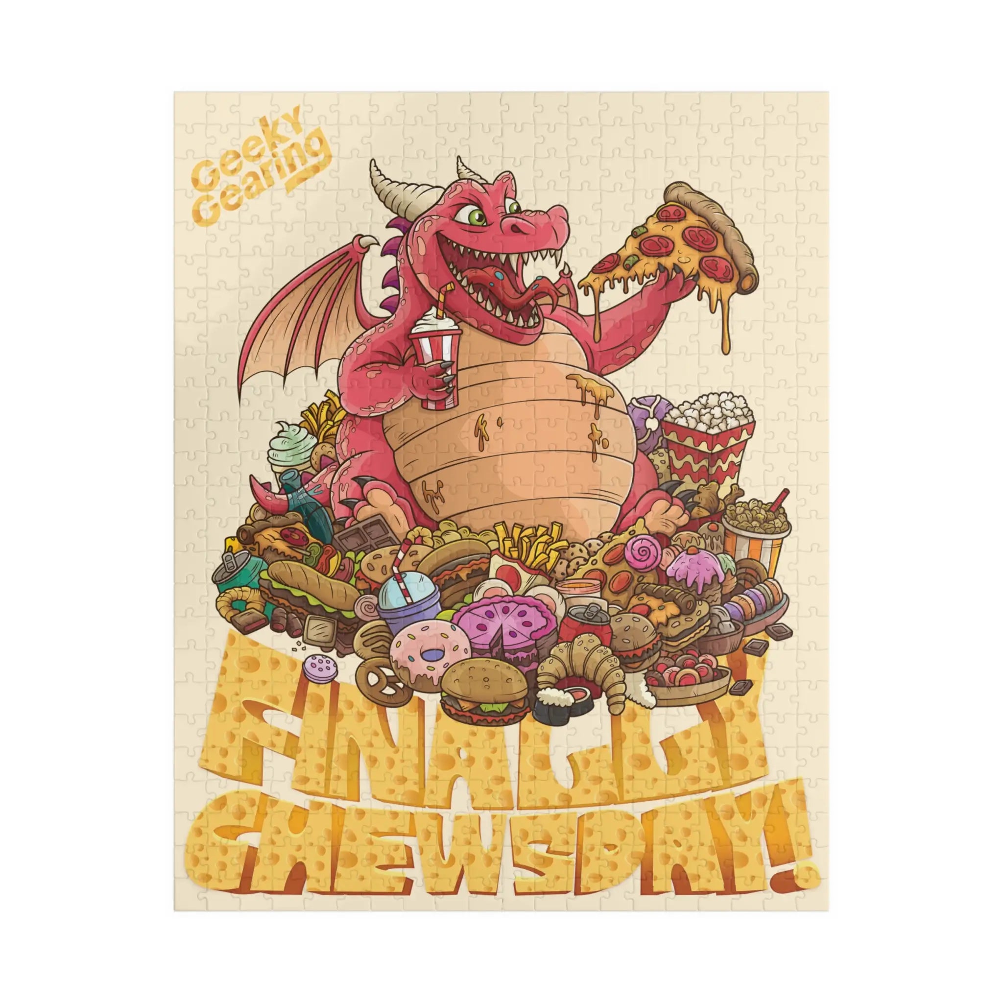 Dragon's Chewsday Feast - Jigsaw Puzzle