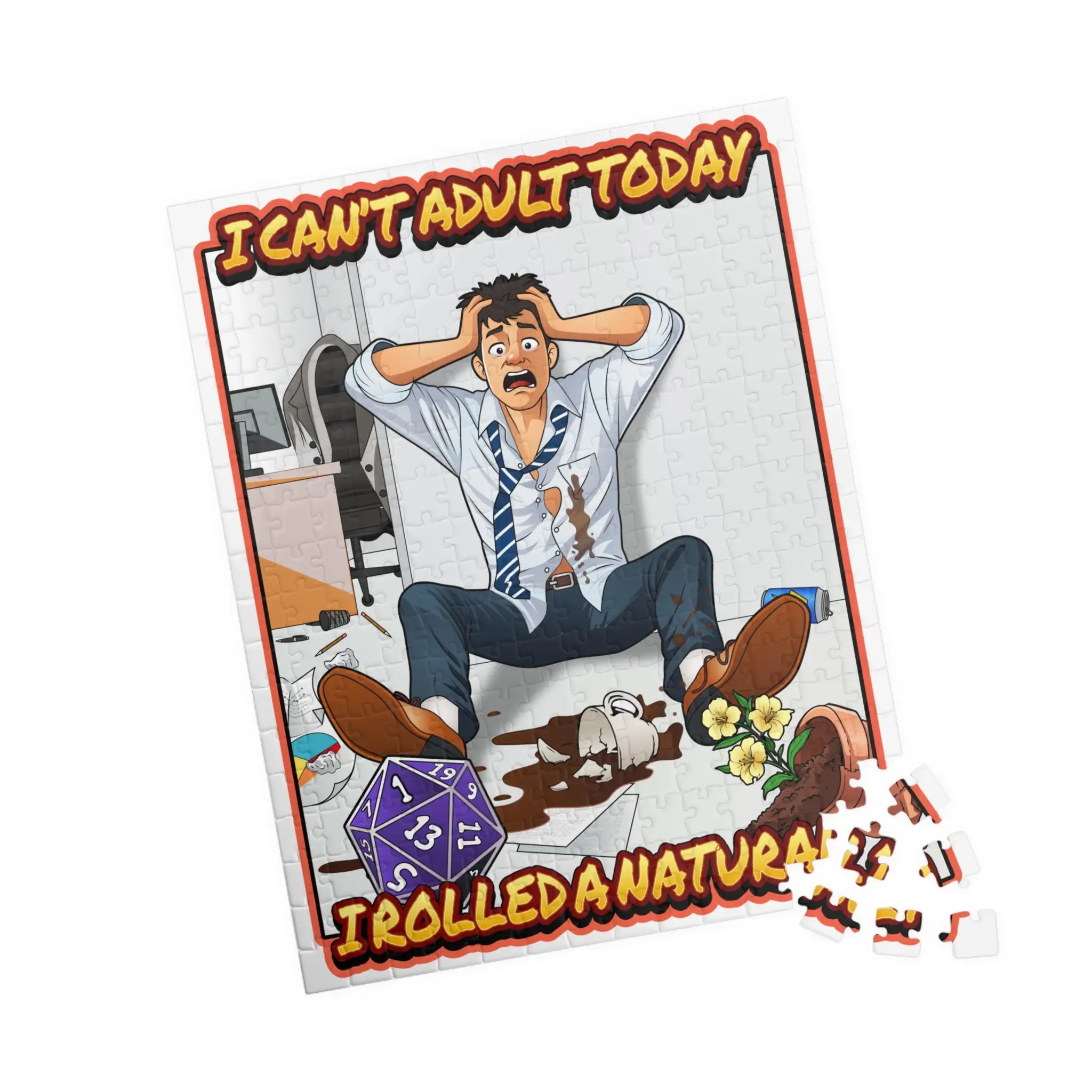 Critical Fail Roll - Jigsaw Puzzle