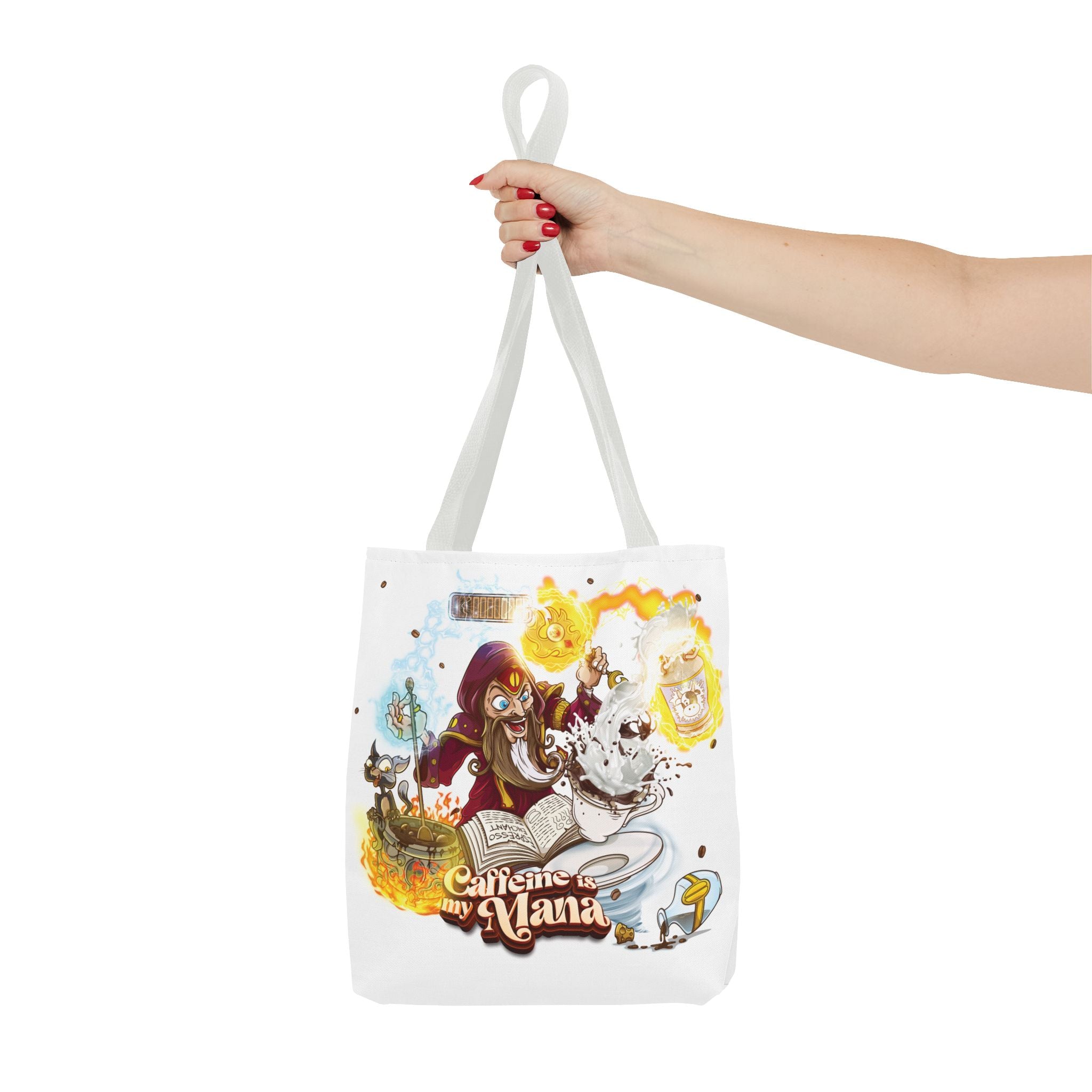 Caffeine Is My Mana - Tote Bag