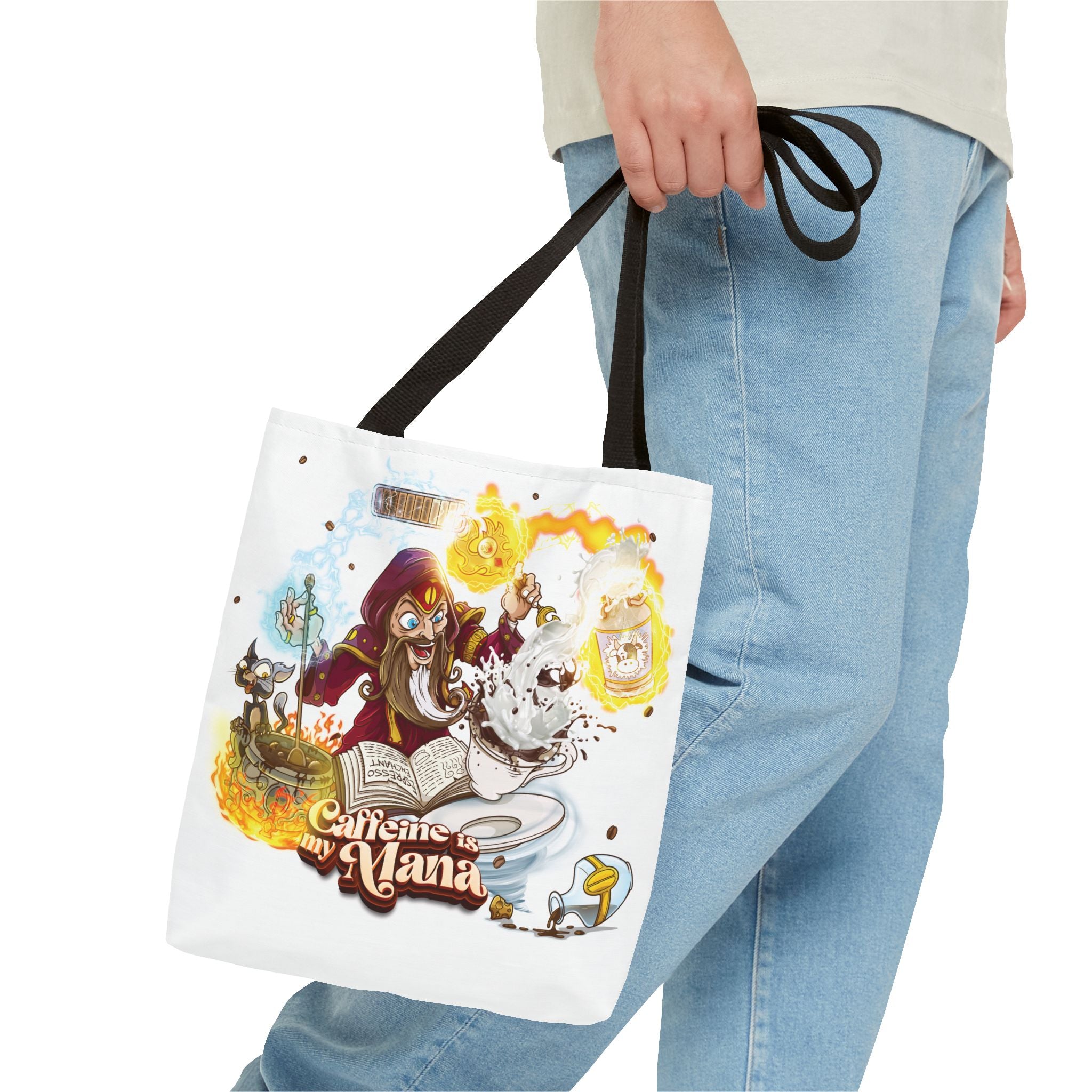 Caffeine Is My Mana - Tote Bag