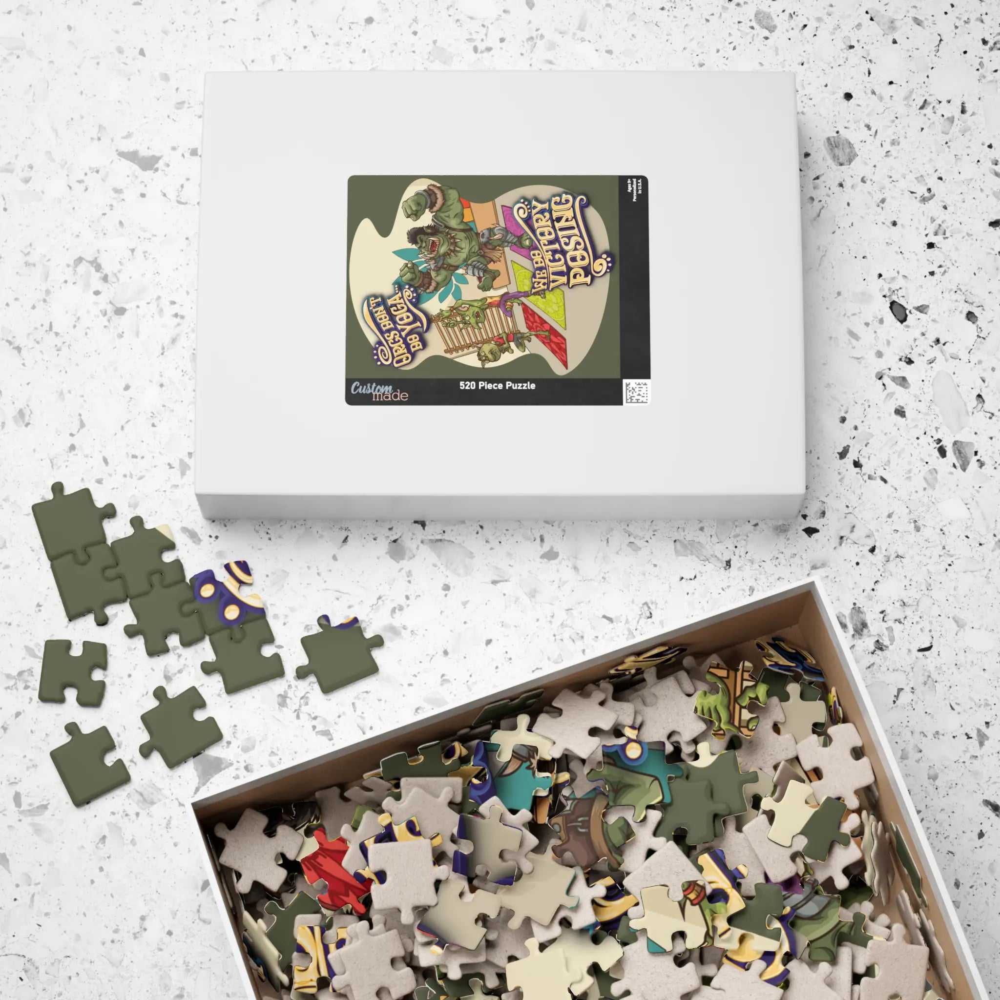 Orcs Don't Do Yoga – Jigsaw Puzzle