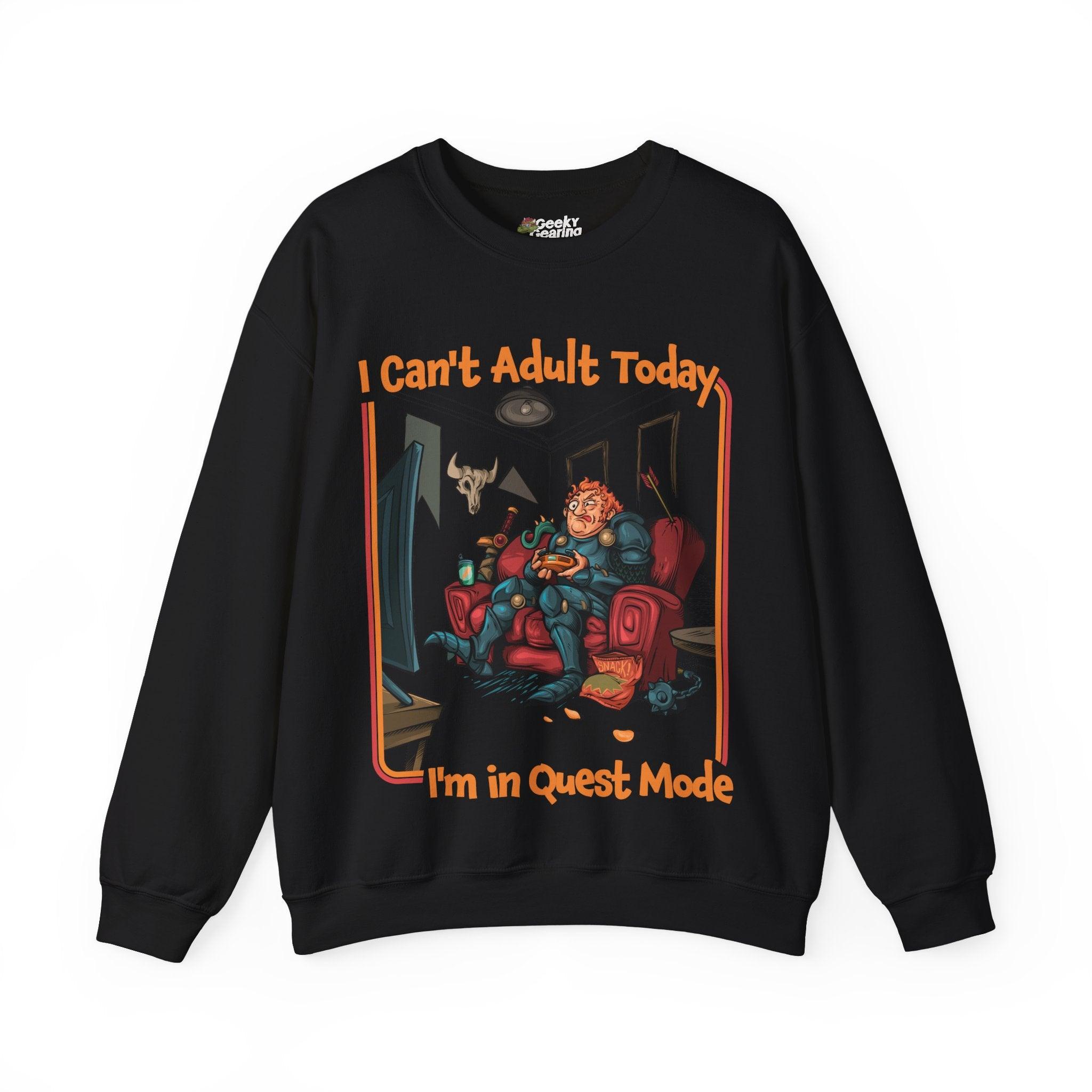 Quest Mode: Activated - Sweatshirt - GeekyGearing