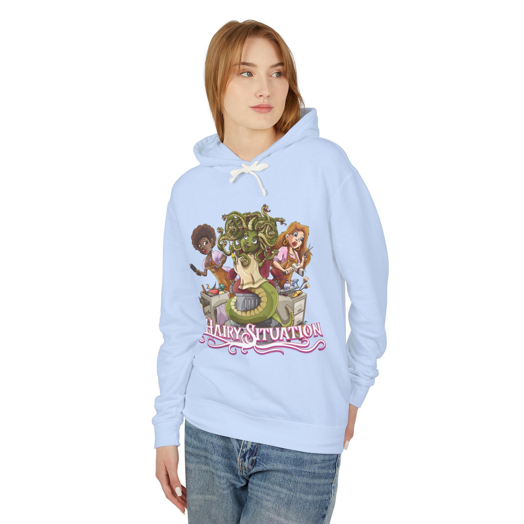 Medusa's Hairy Situation - Hoodie - GeekyGearing