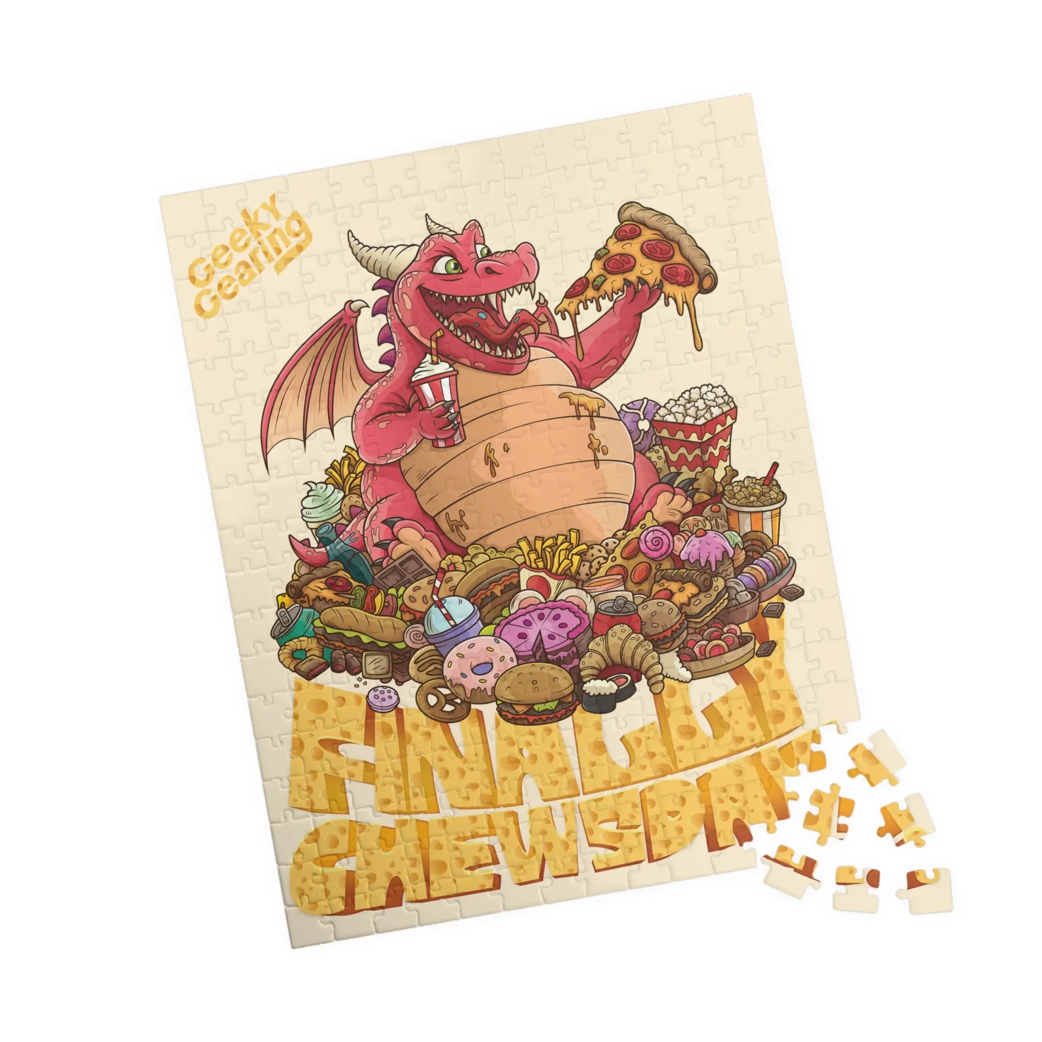 Dragon's Chewsday Feast - Jigsaw Puzzle