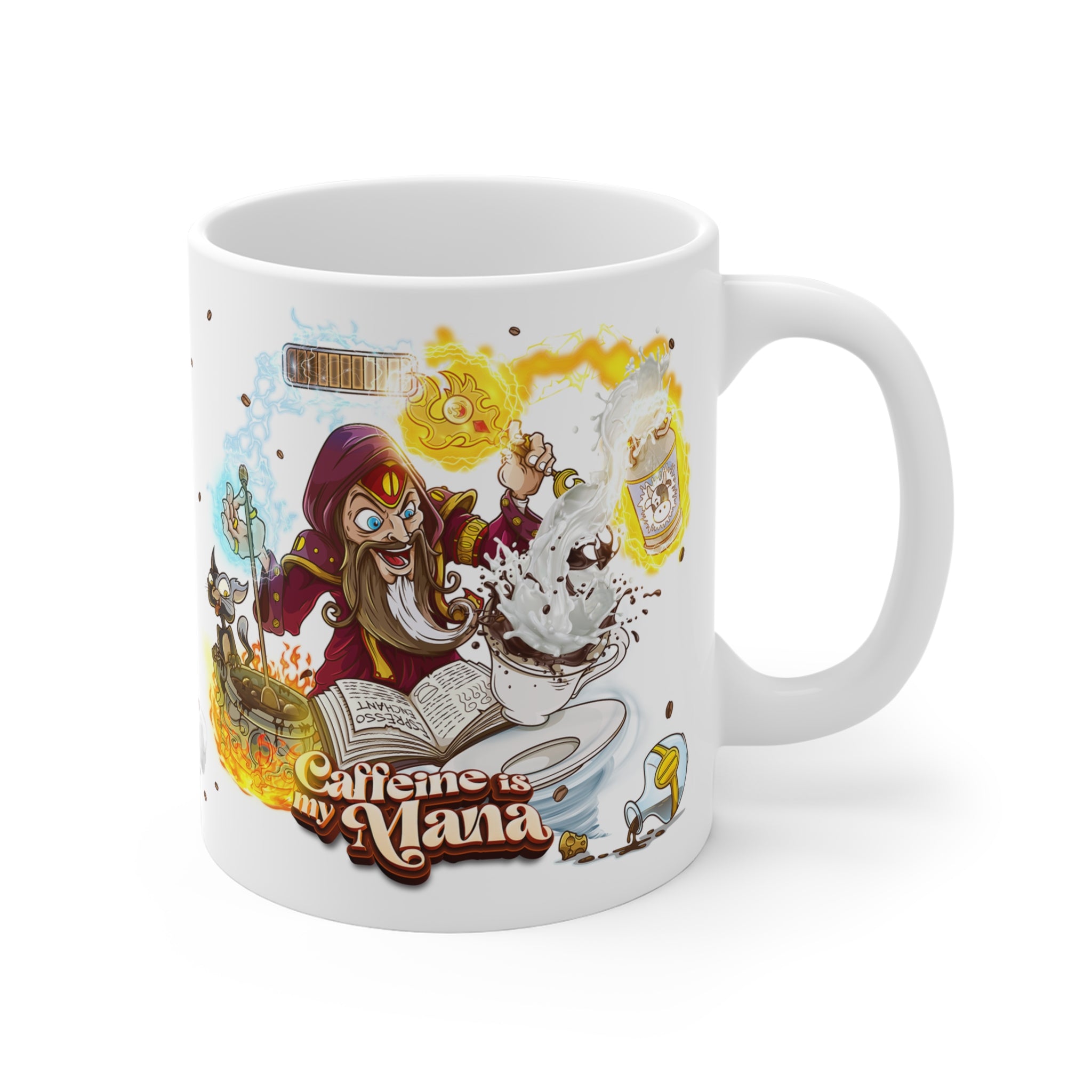Caffeine Is My Mana - Mug