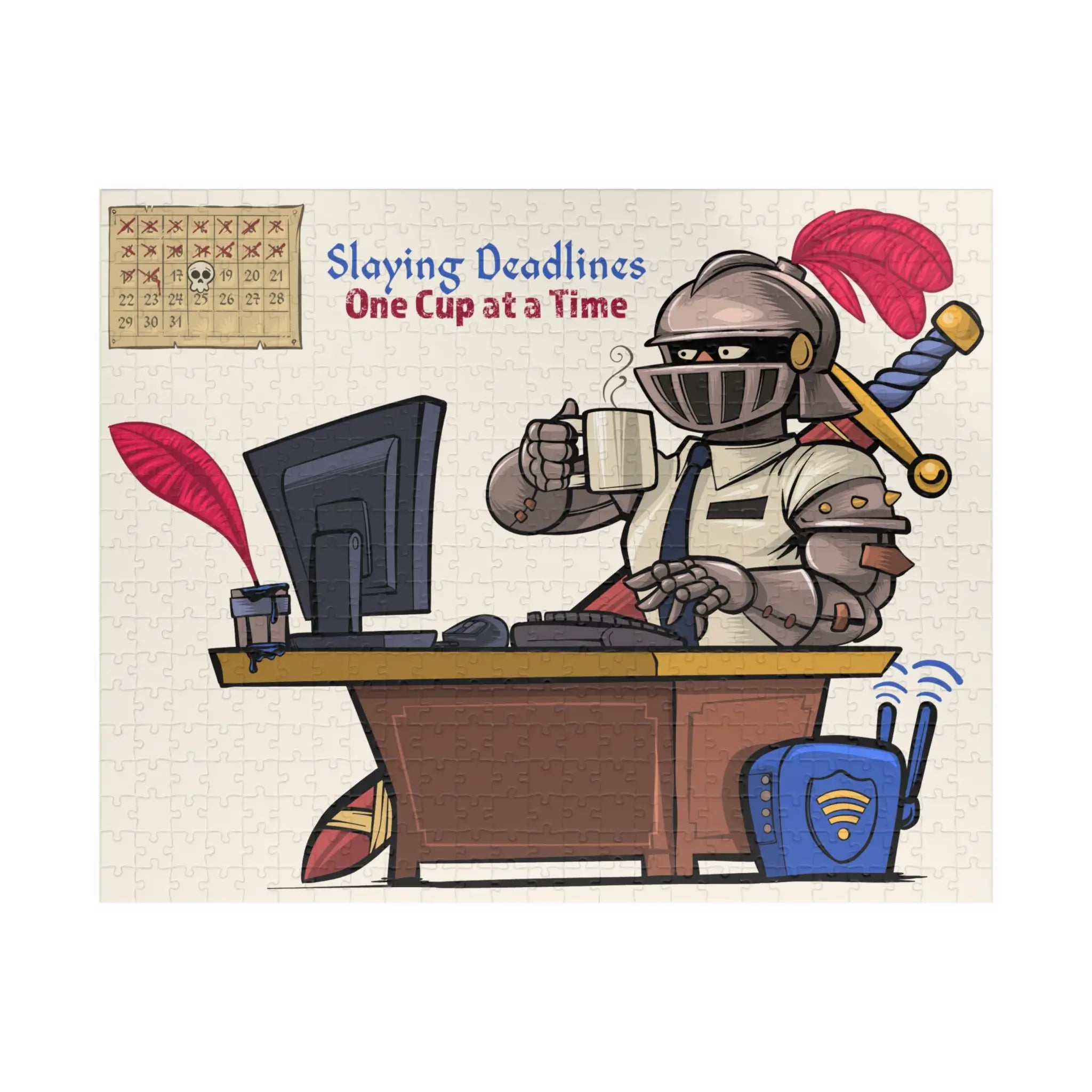 Deadline Dueler – Jigsaw Puzzle