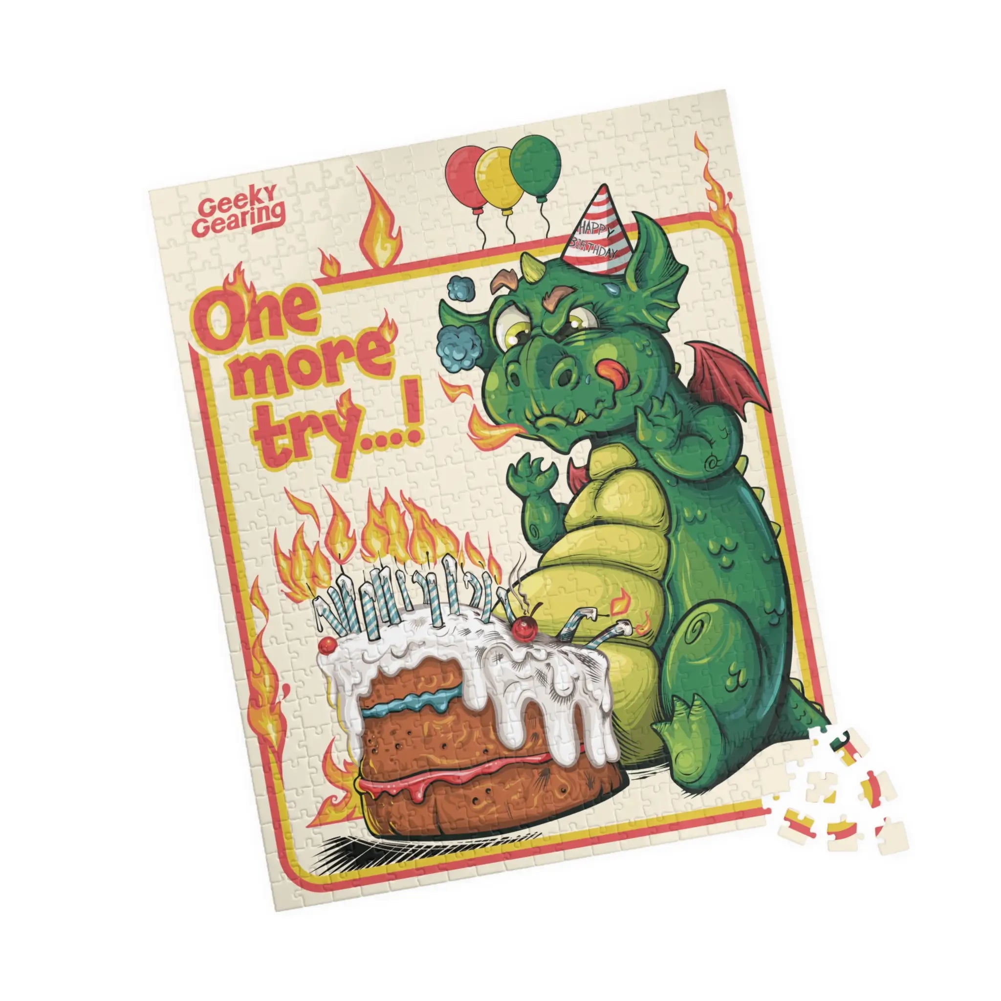 Dragon’s Birthday Blowout - Jigsaw Puzzle
