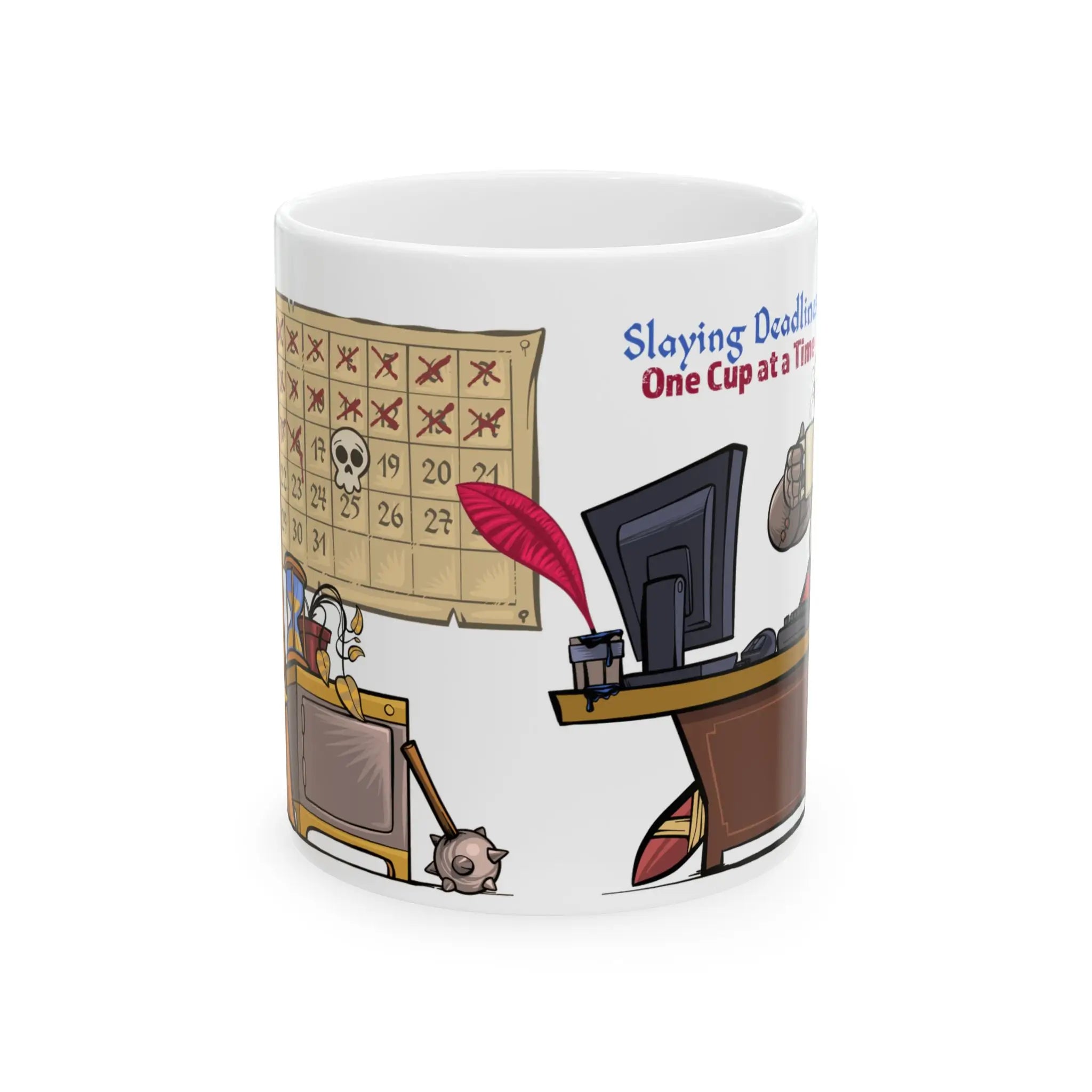Deadline Dueler - Mug - GeekyGearing
