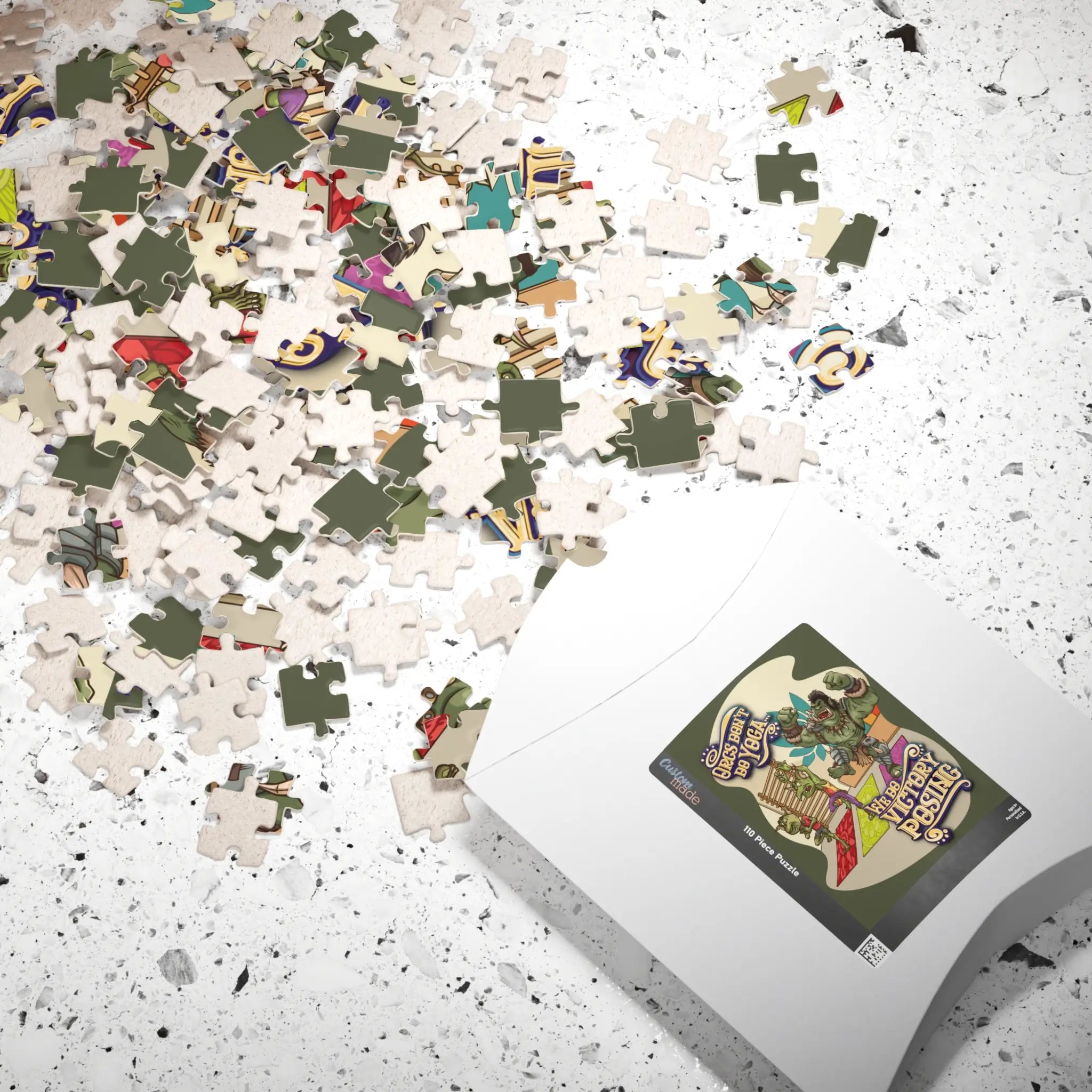 Orcs Don't Do Yoga – Jigsaw Puzzle