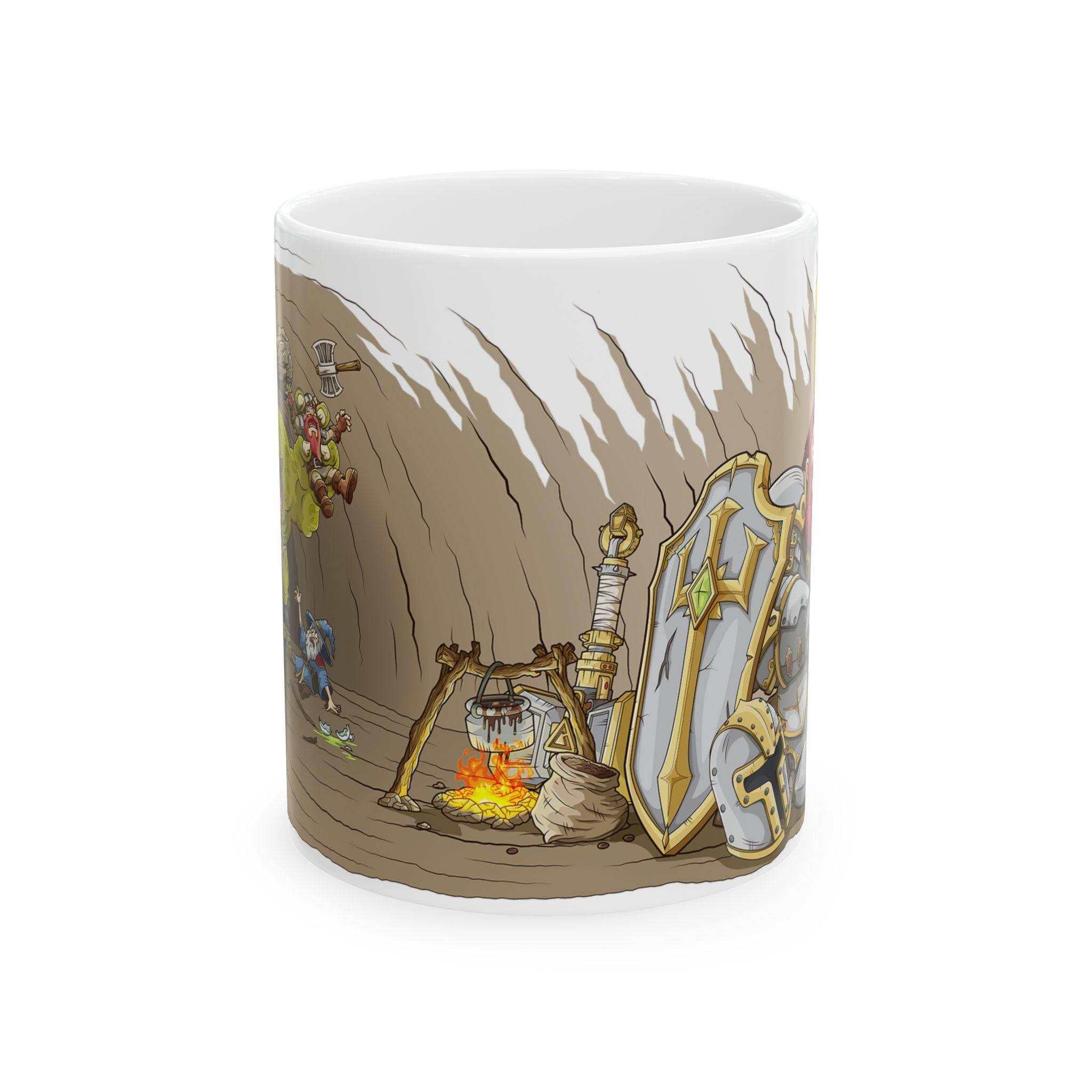 Knight's Coffee Break - Mug - GeekyGearing