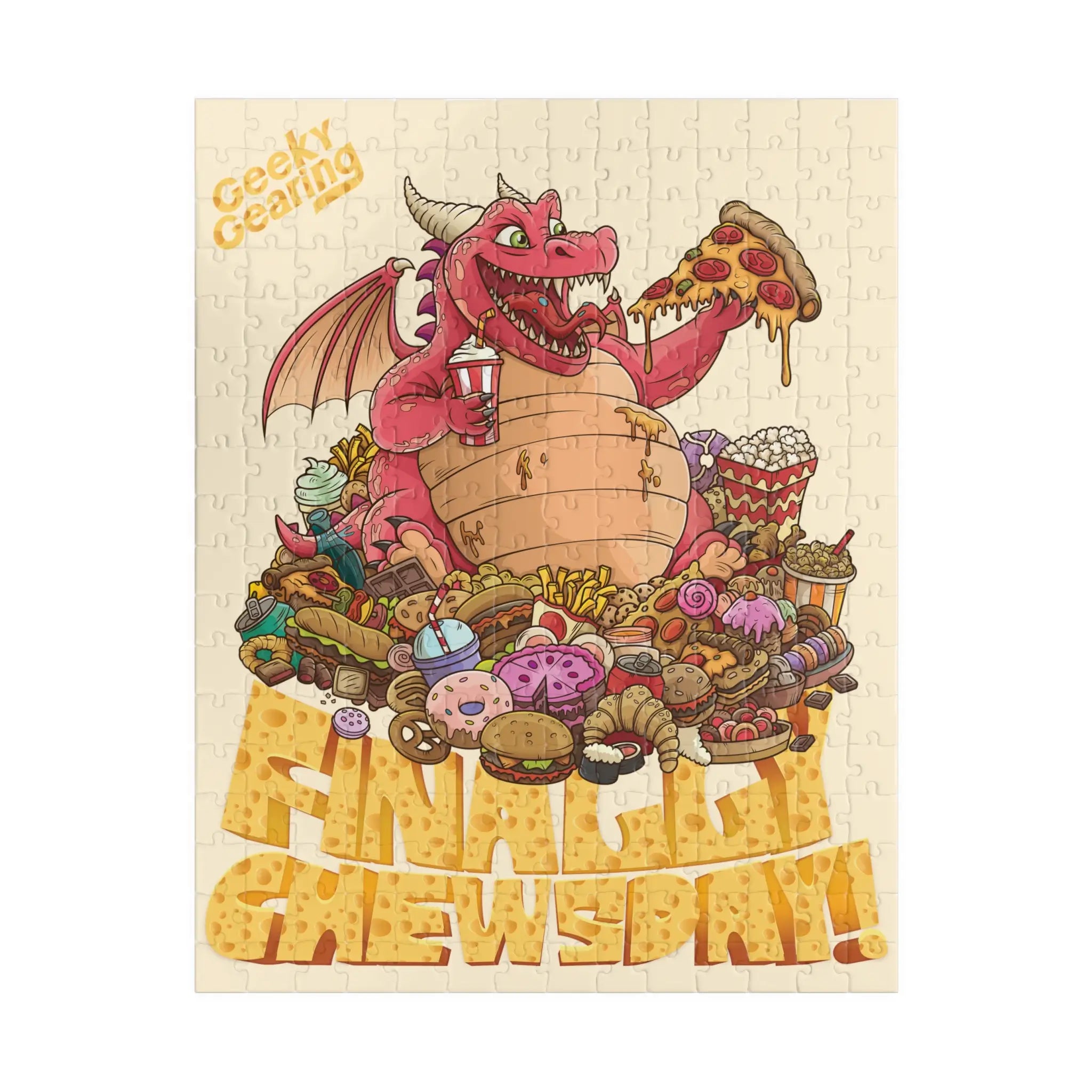 Dragon's Chewsday Feast - Jigsaw Puzzle