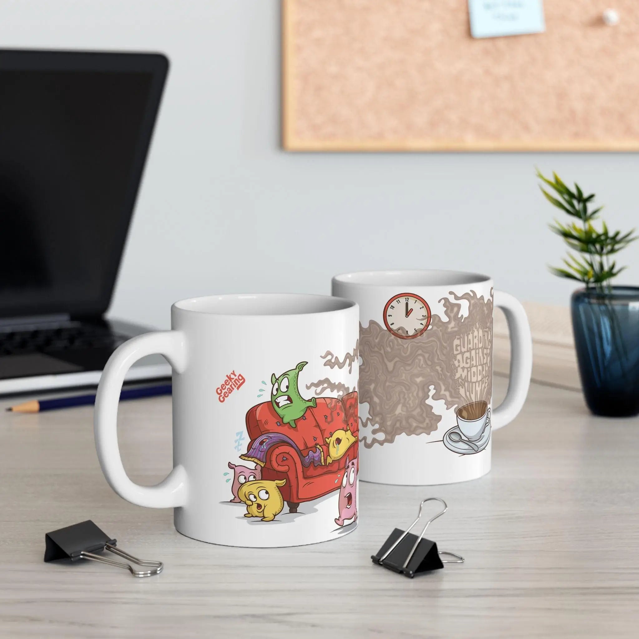 Slump Shield - Mug - GeekyGearing