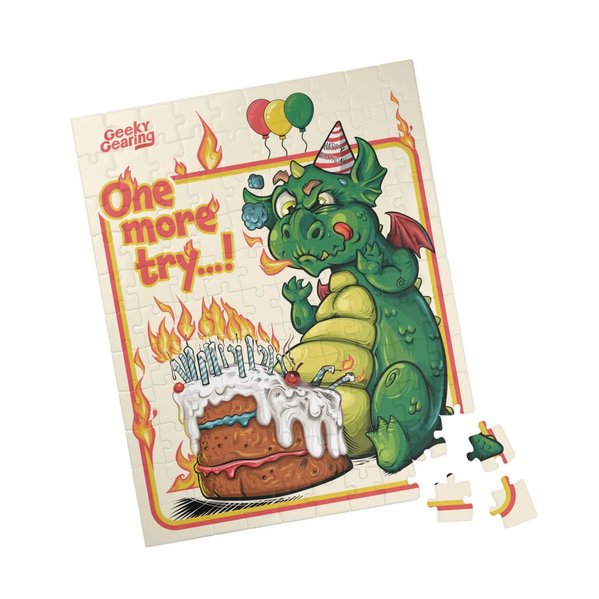 Dragon’s Birthday Blowout - Jigsaw Puzzle