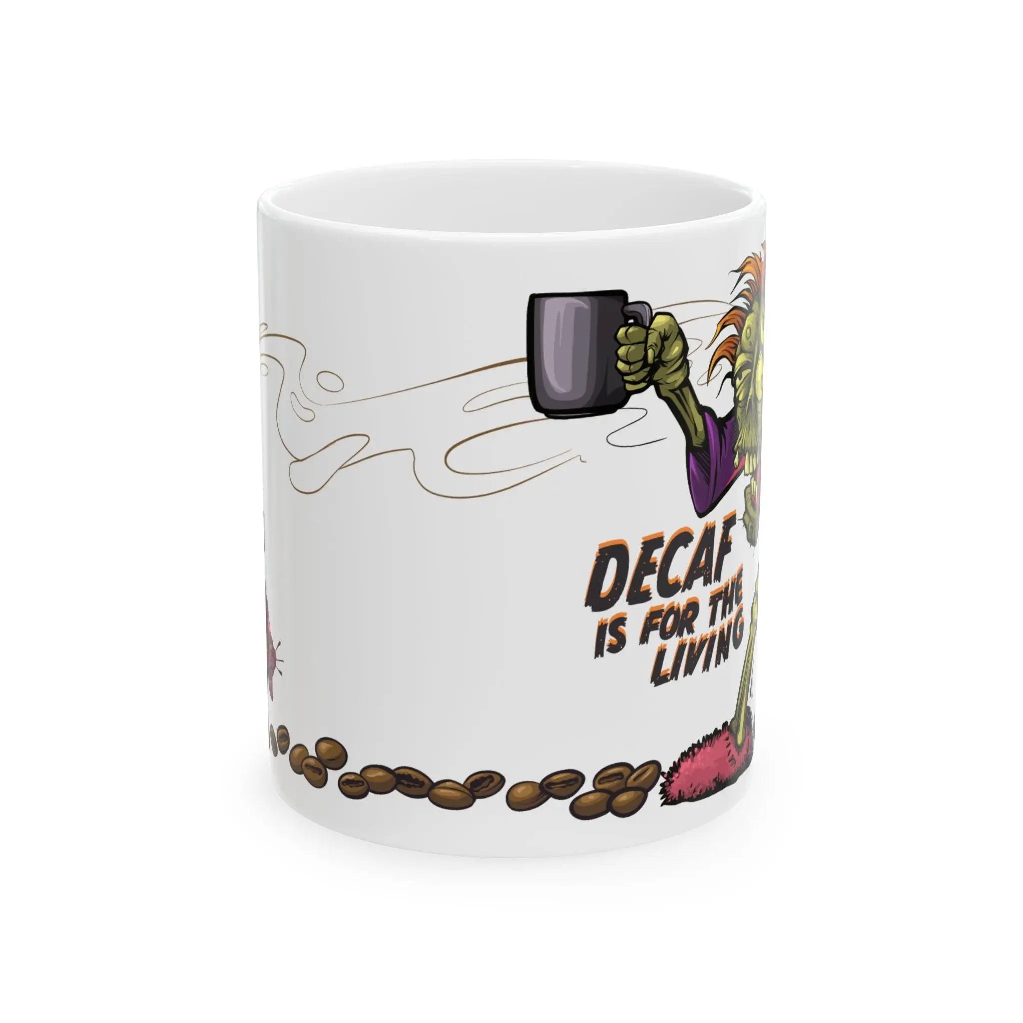 Decaf is for the Living - Mug - GeekyGearing