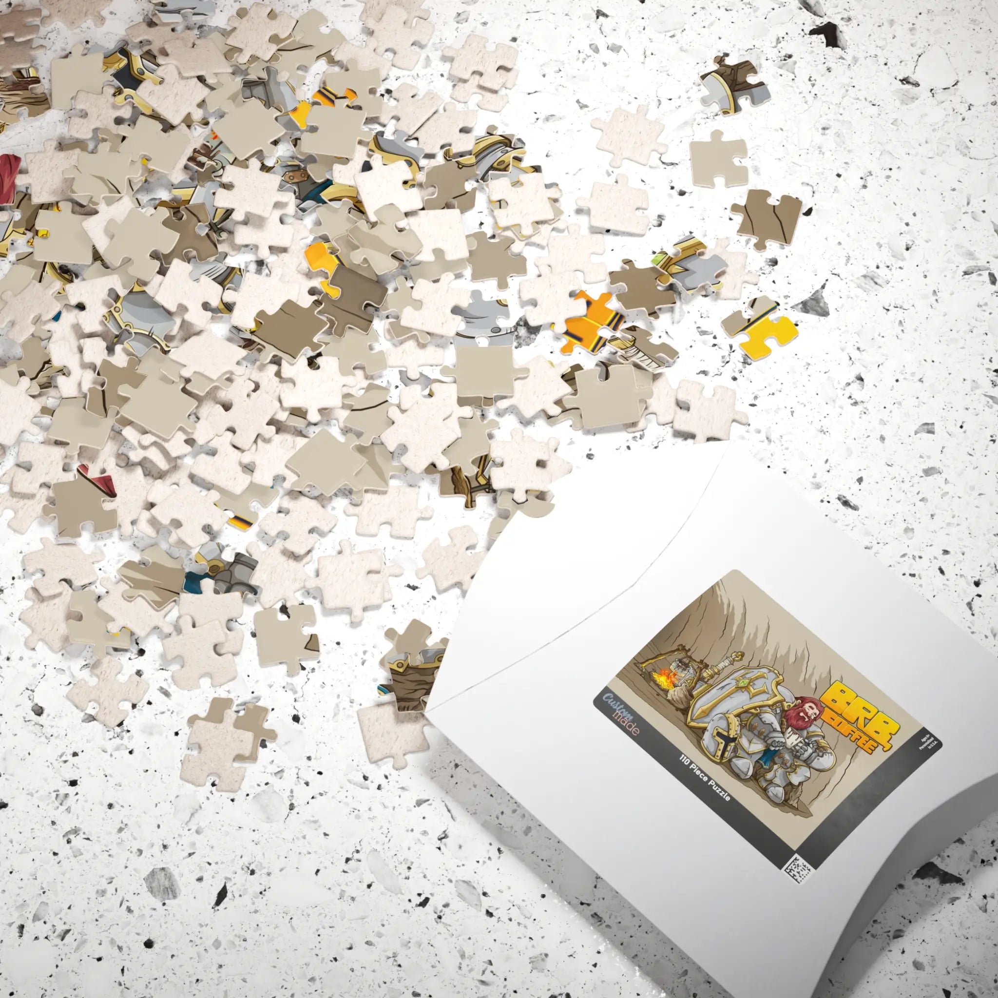 Knight's Coffee Break – Jigsaw Puzzle
