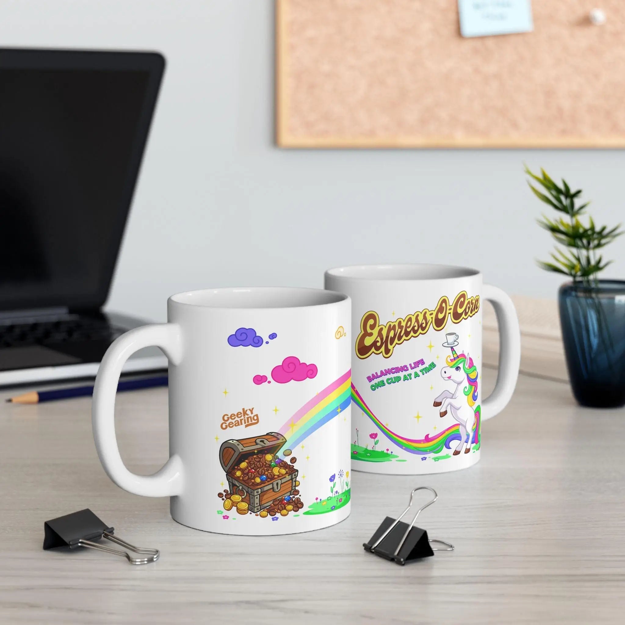 Espress-O-Corn - Mug - GeekyGearing