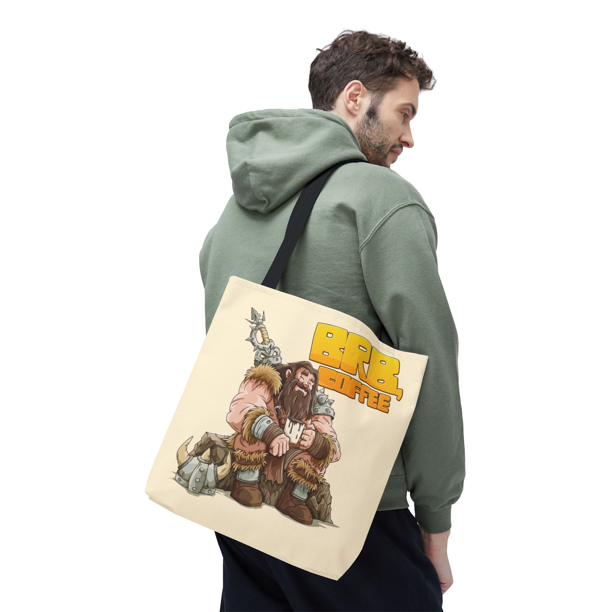 Barbarian's Coffee Break - Tote Bag